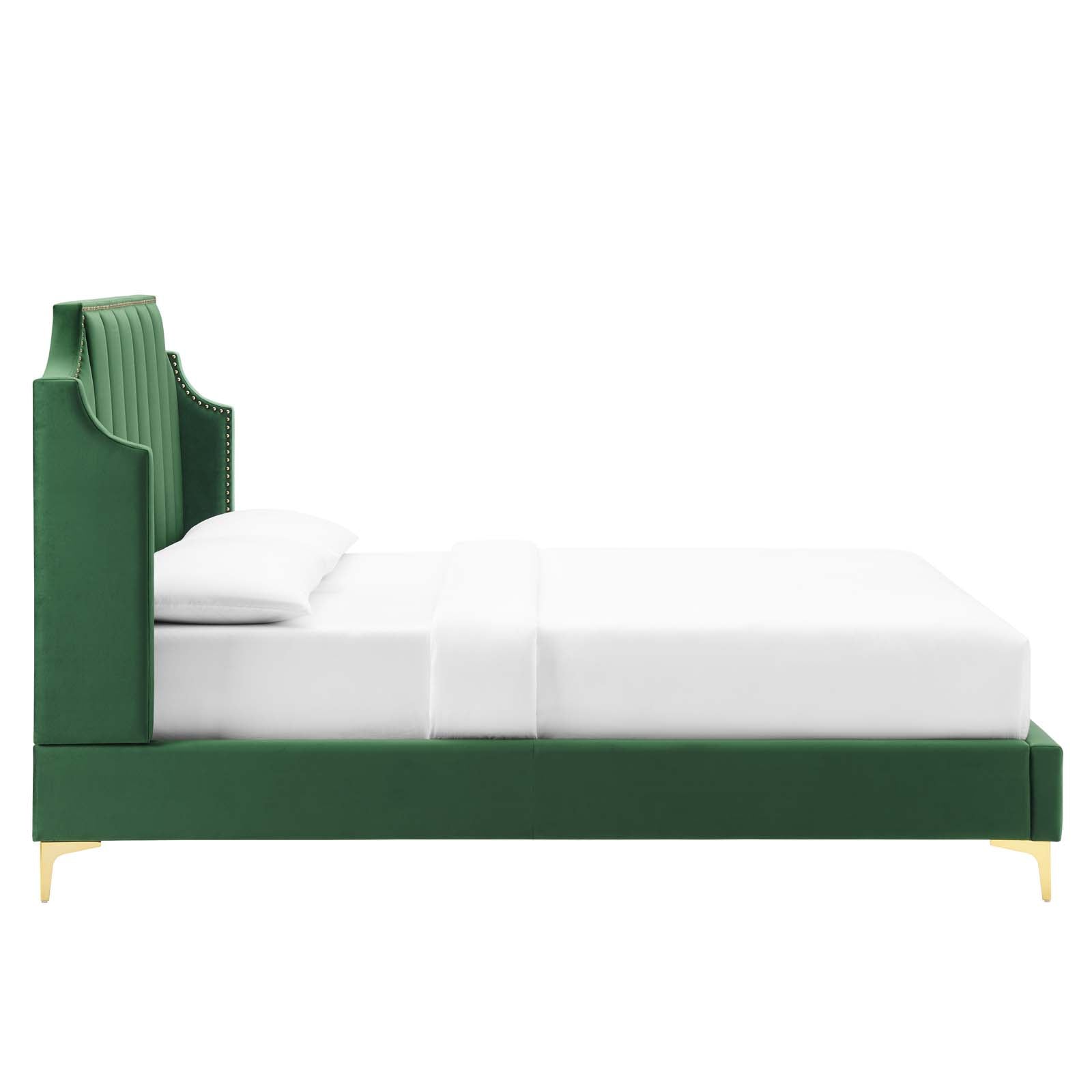 Modway Daniella Performance Velvet Queen Platform Bed |  | 