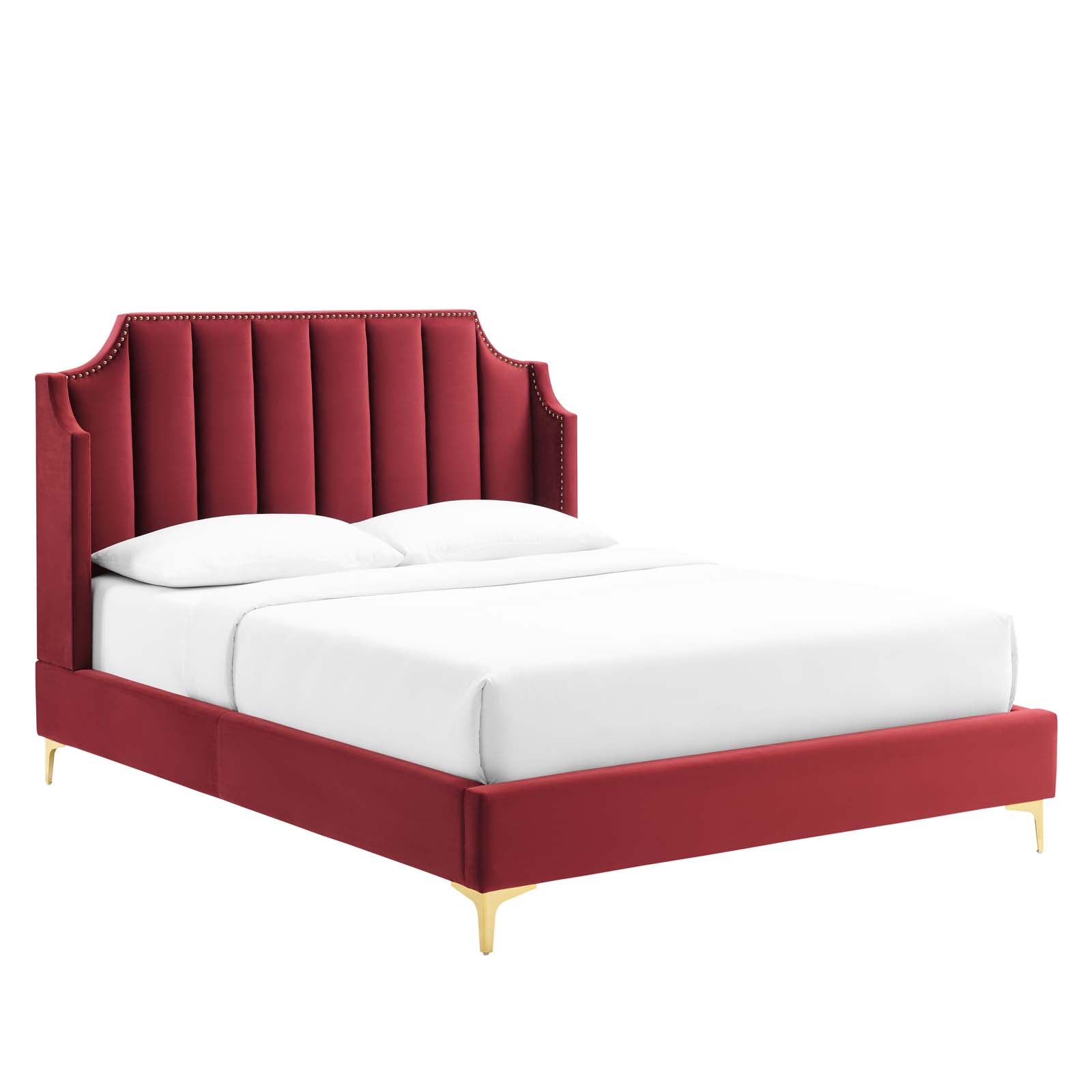 Modway Daniella Performance Velvet Queen Platform Bed |  | 
