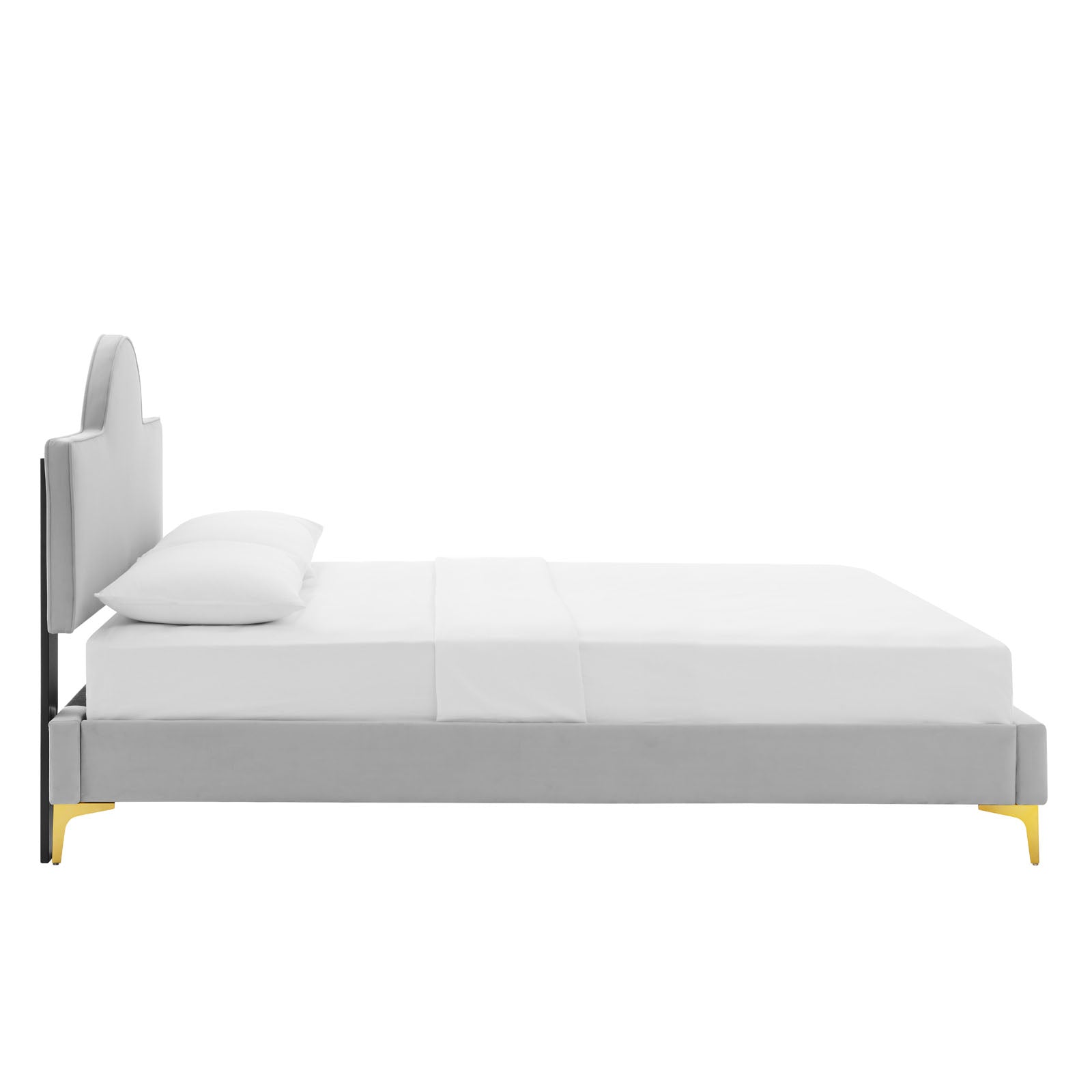 Sunny Performance Velvet Queen Bed By Modway | Beds | Modishstore-22