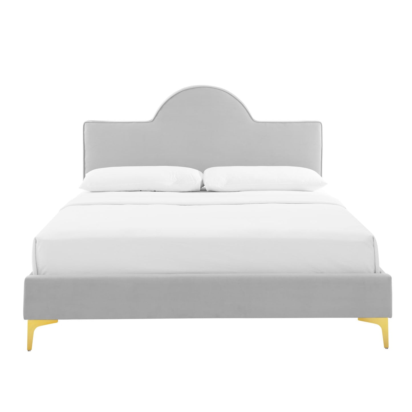 Sunny Performance Velvet Queen Bed By Modway | Beds | Modishstore-23