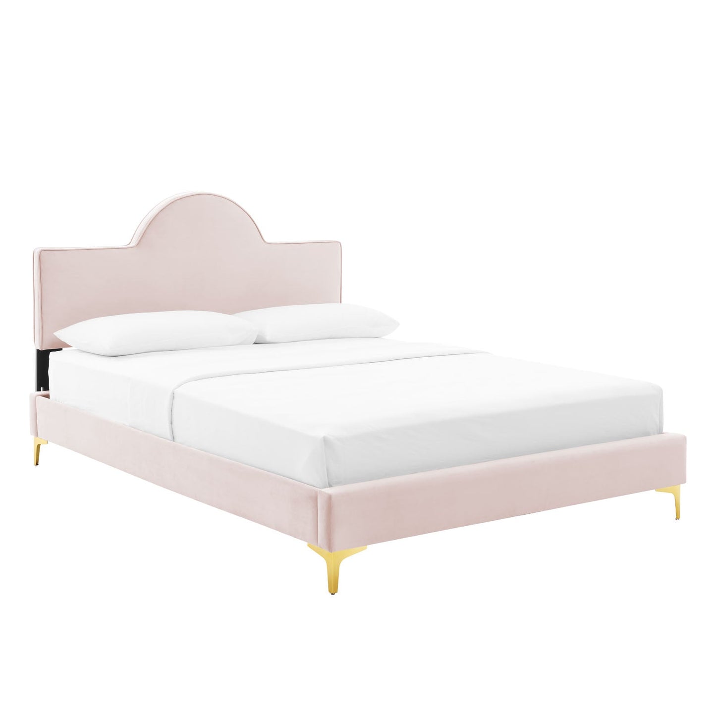 Sunny Performance Velvet Queen Bed By Modway | Beds | Modishstore-46