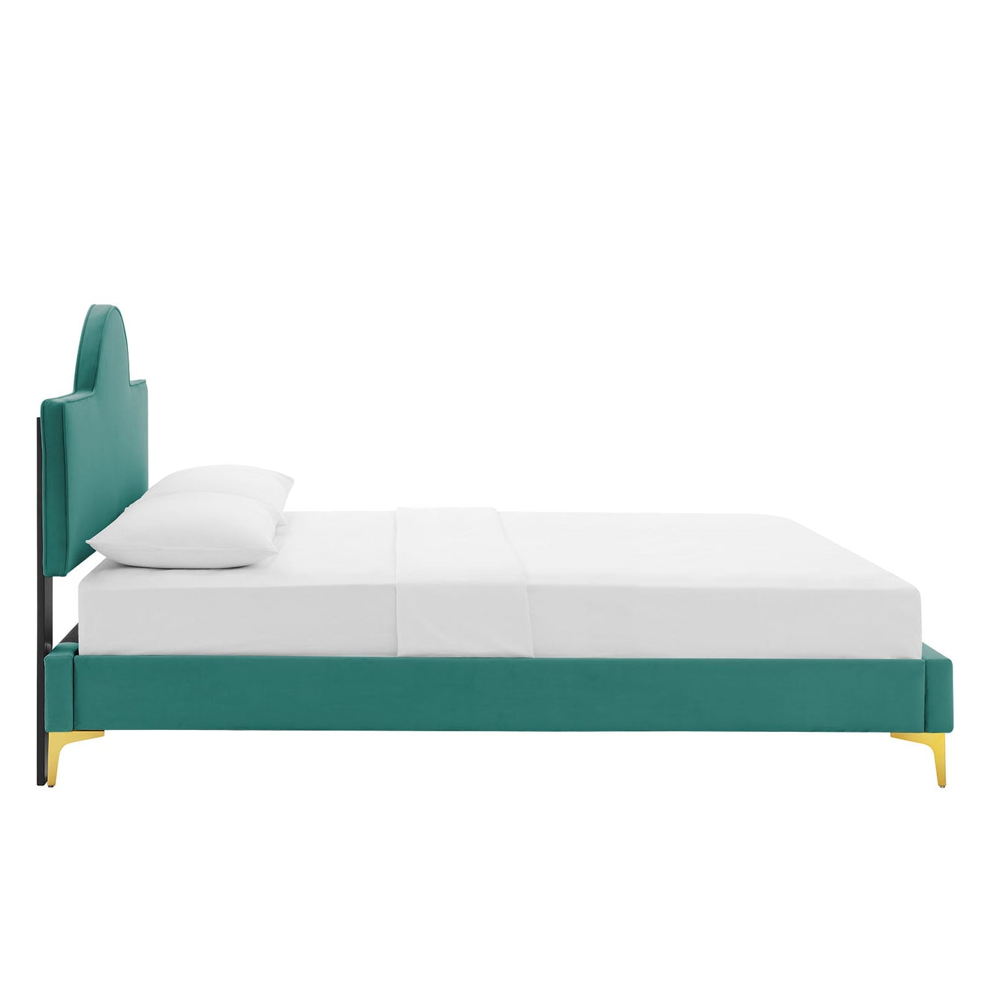 Sunny Performance Velvet Queen Bed By Modway | Beds | Modishstore-58