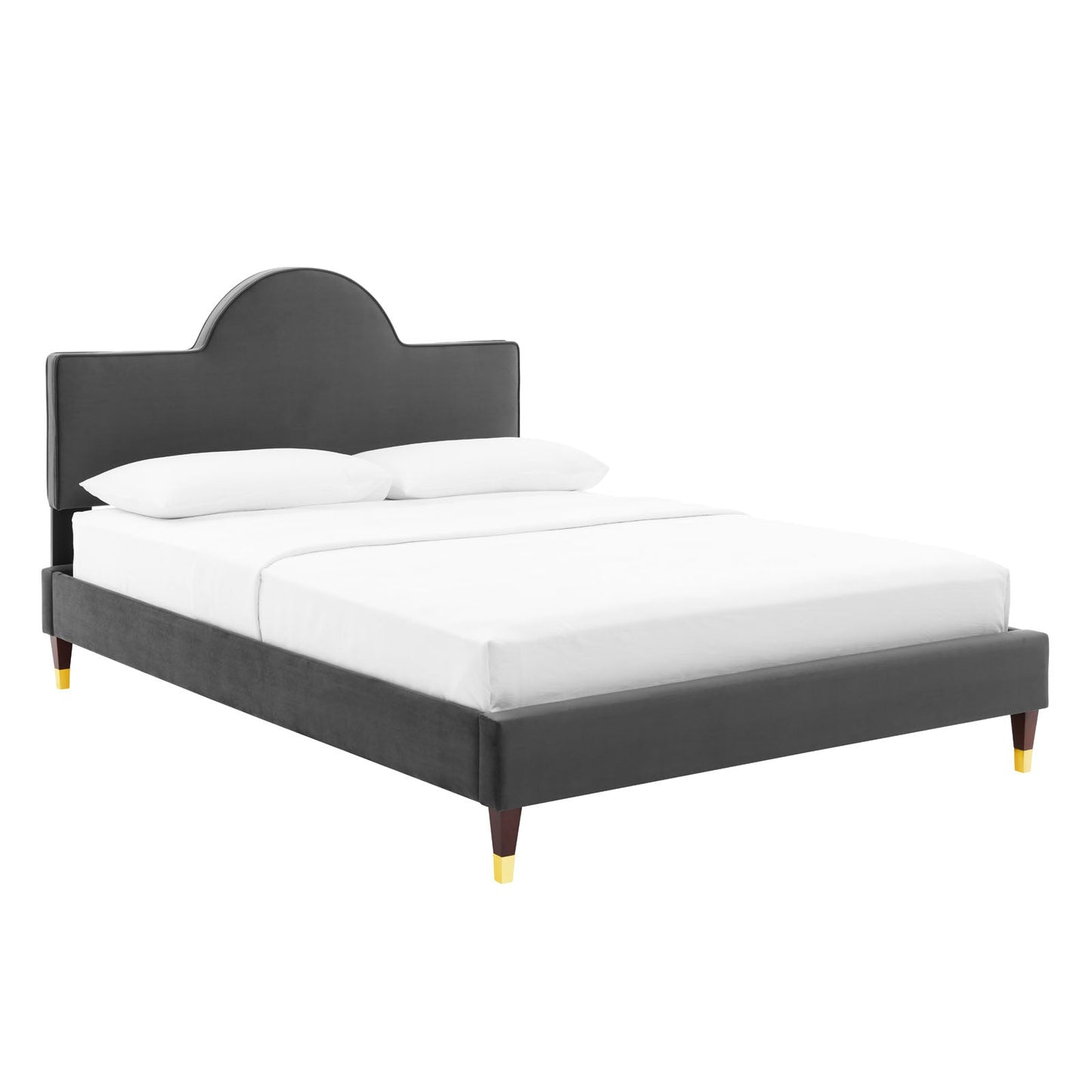 Aurora Performance Velvet Queen Bed By Modway | Beds | 