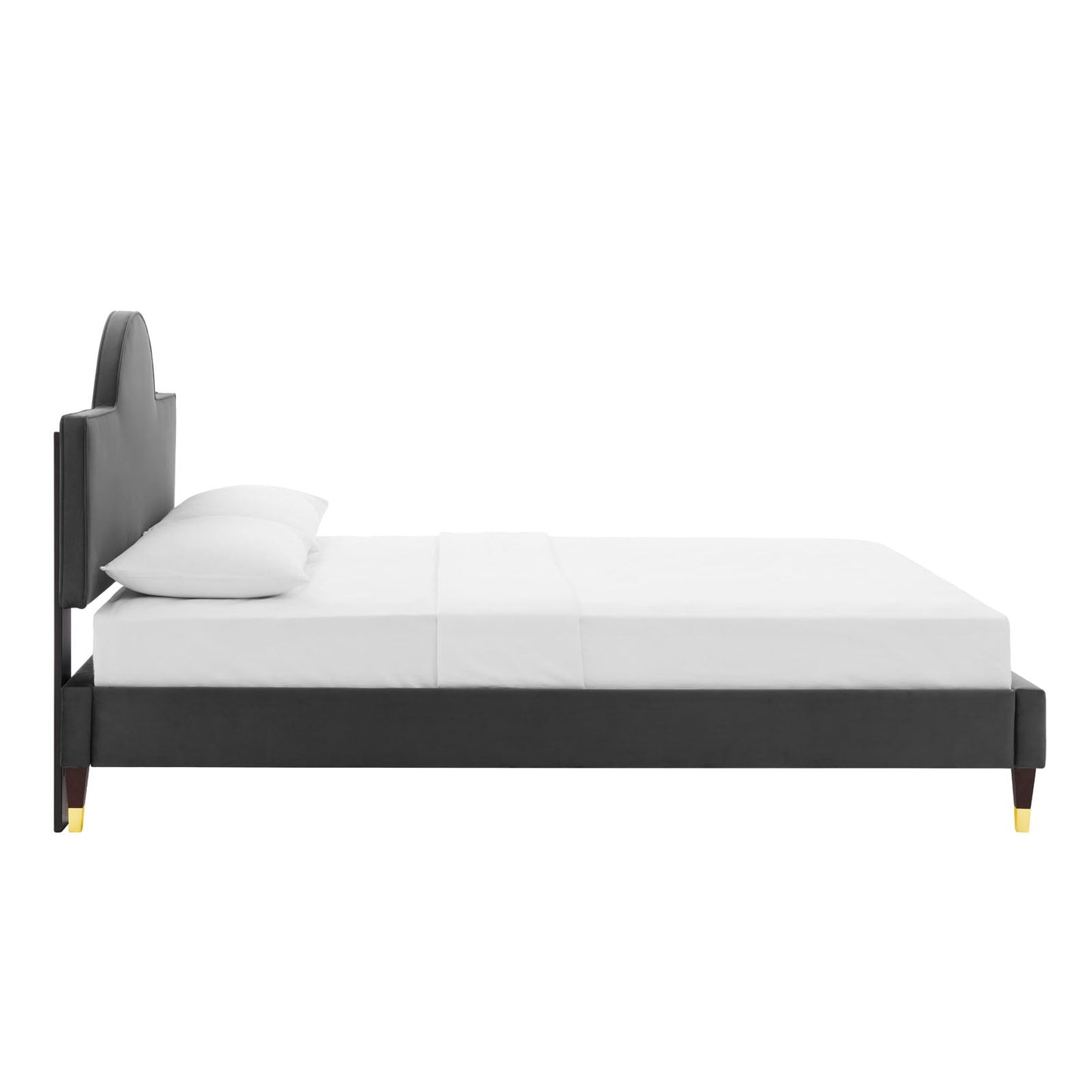 Aurora Performance Velvet Queen Bed By Modway | Beds | 