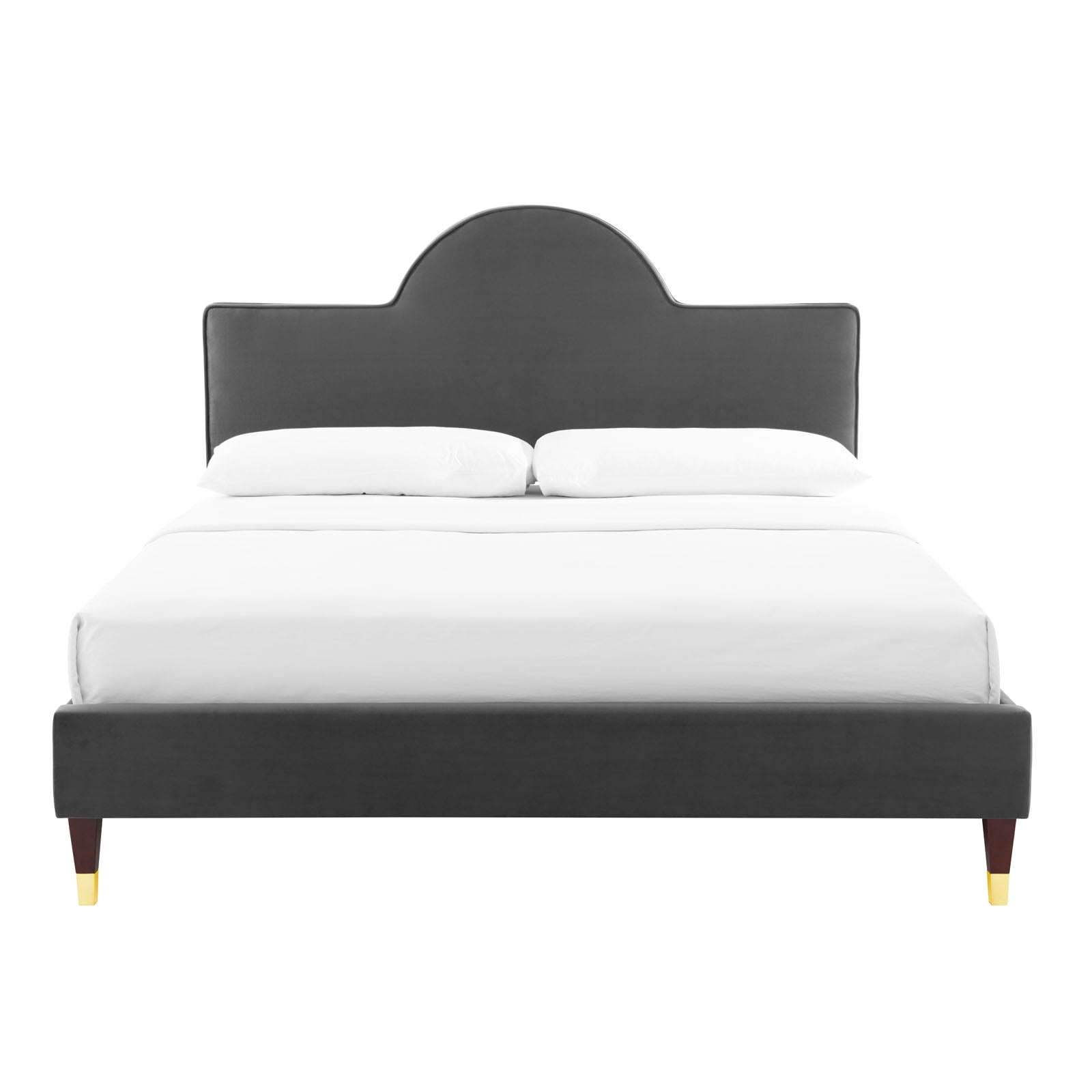 Aurora Performance Velvet Queen Bed By Modway | Beds | 