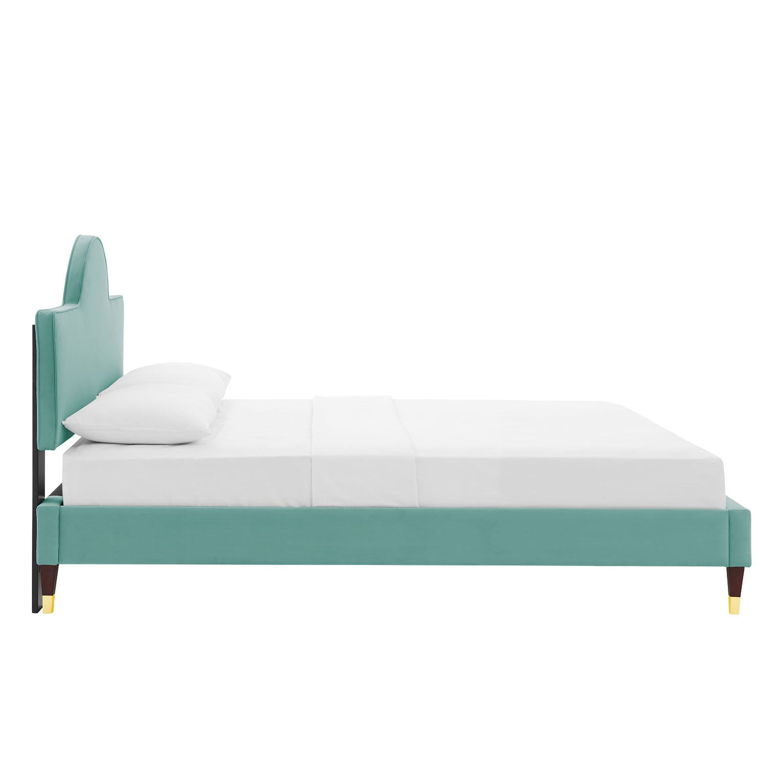 Aurora Performance Velvet Queen Bed By Modway | Beds | 