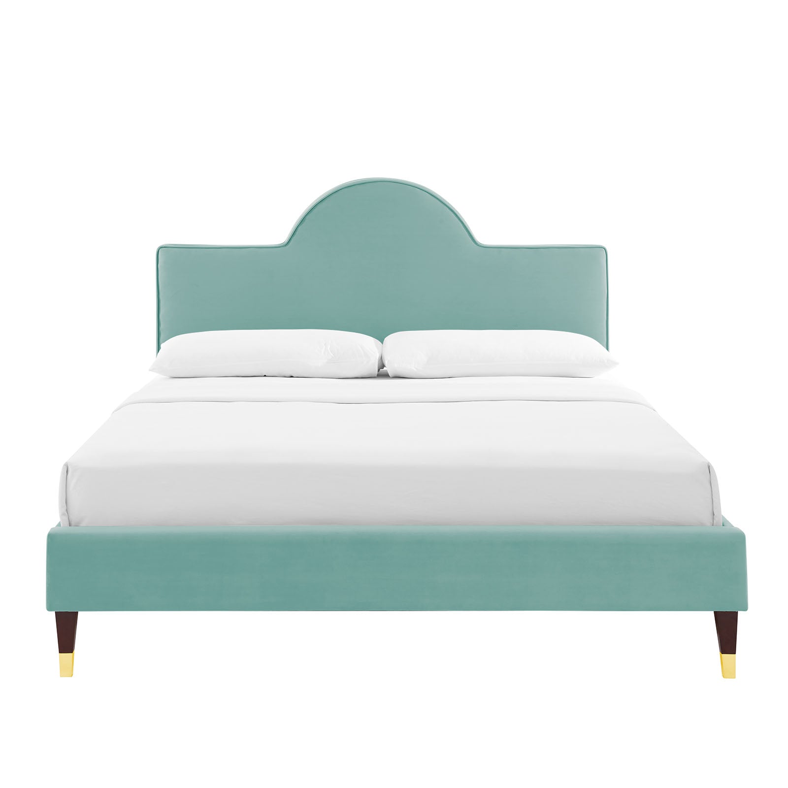 Aurora Performance Velvet Queen Bed By Modway | Beds | 