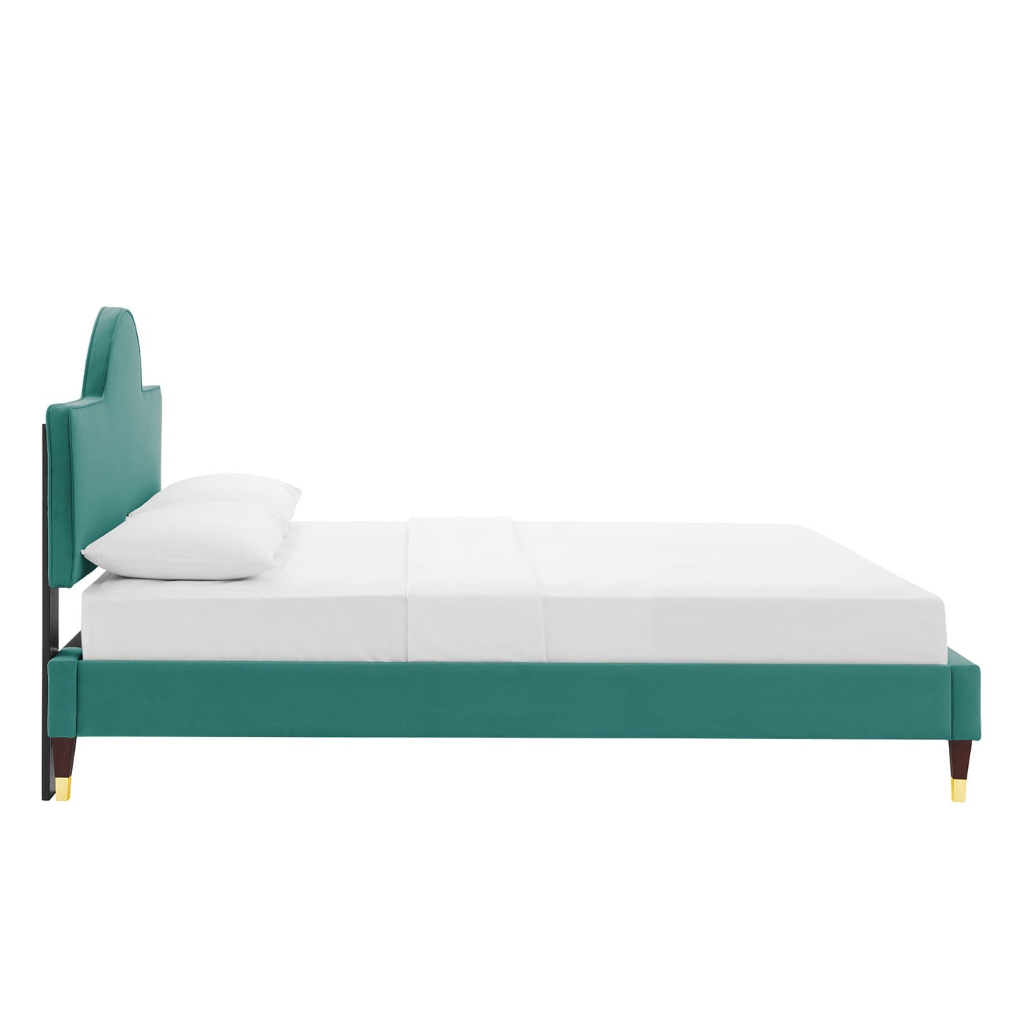 Aurora Performance Velvet Queen Bed By Modway | Beds | 