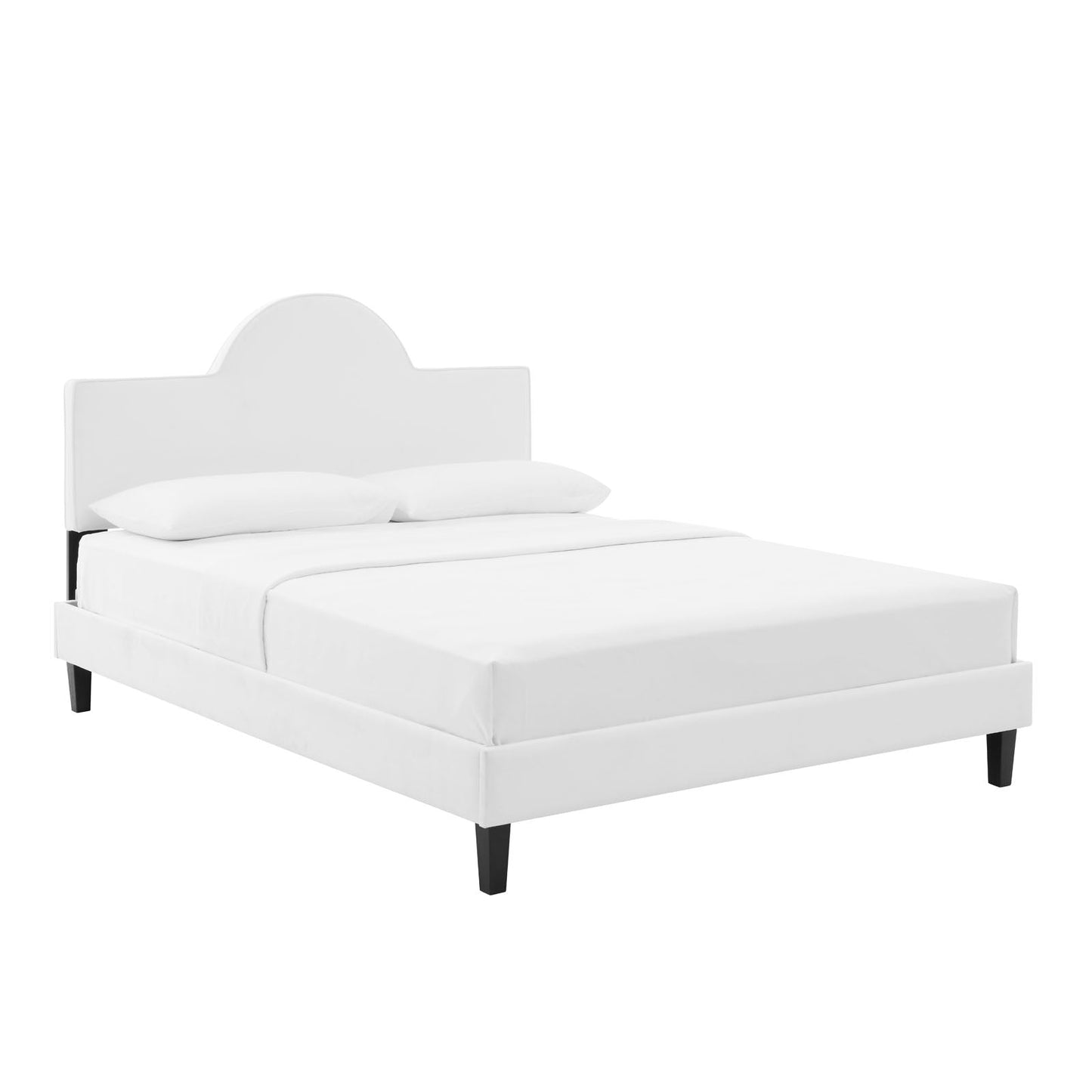 Soleil Performance Velvet Queen Bed By Modway | Beds | Modishstore-64