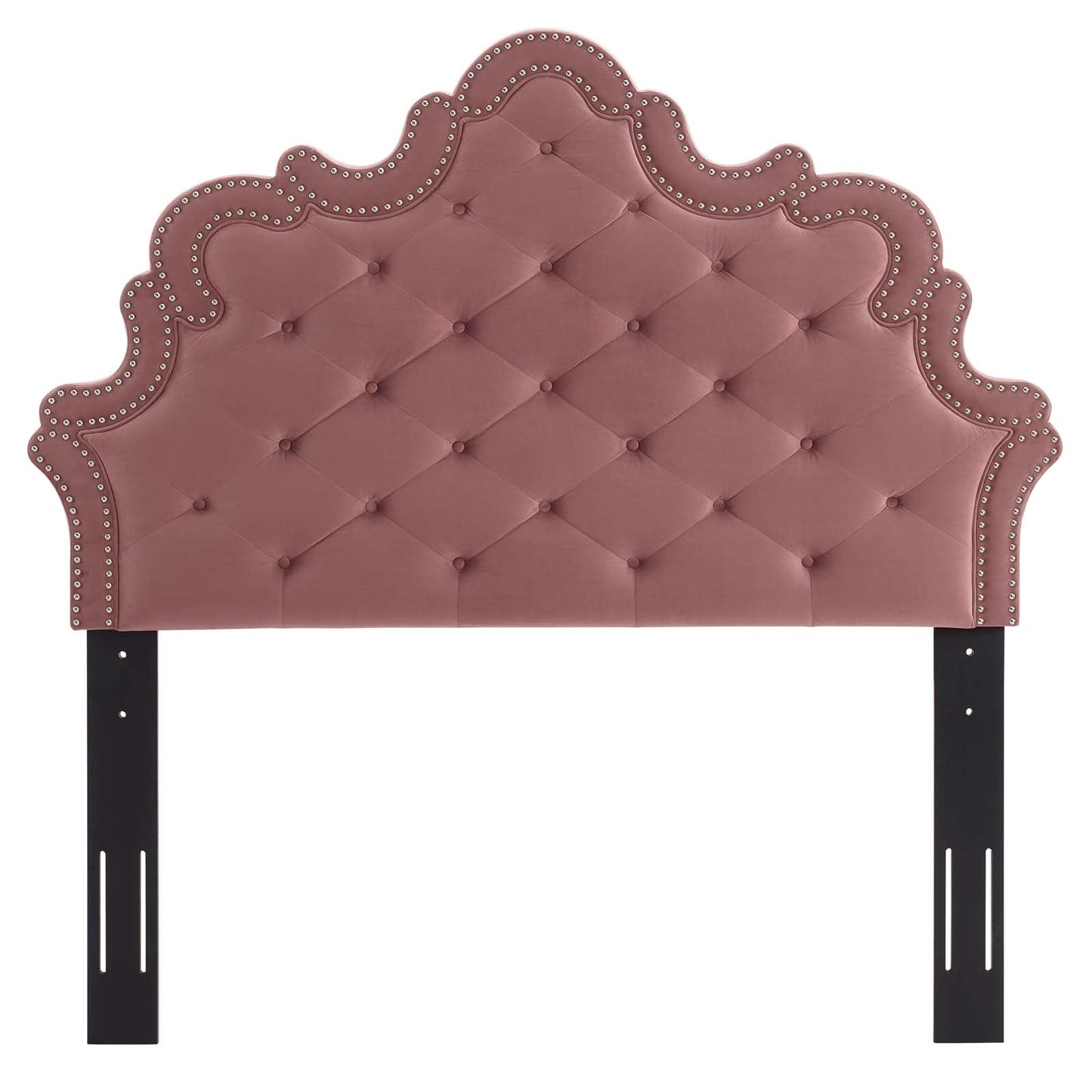 Arabella Button-Tufted Performance Velvet Twin Headboard By Modway | Headboards - 11