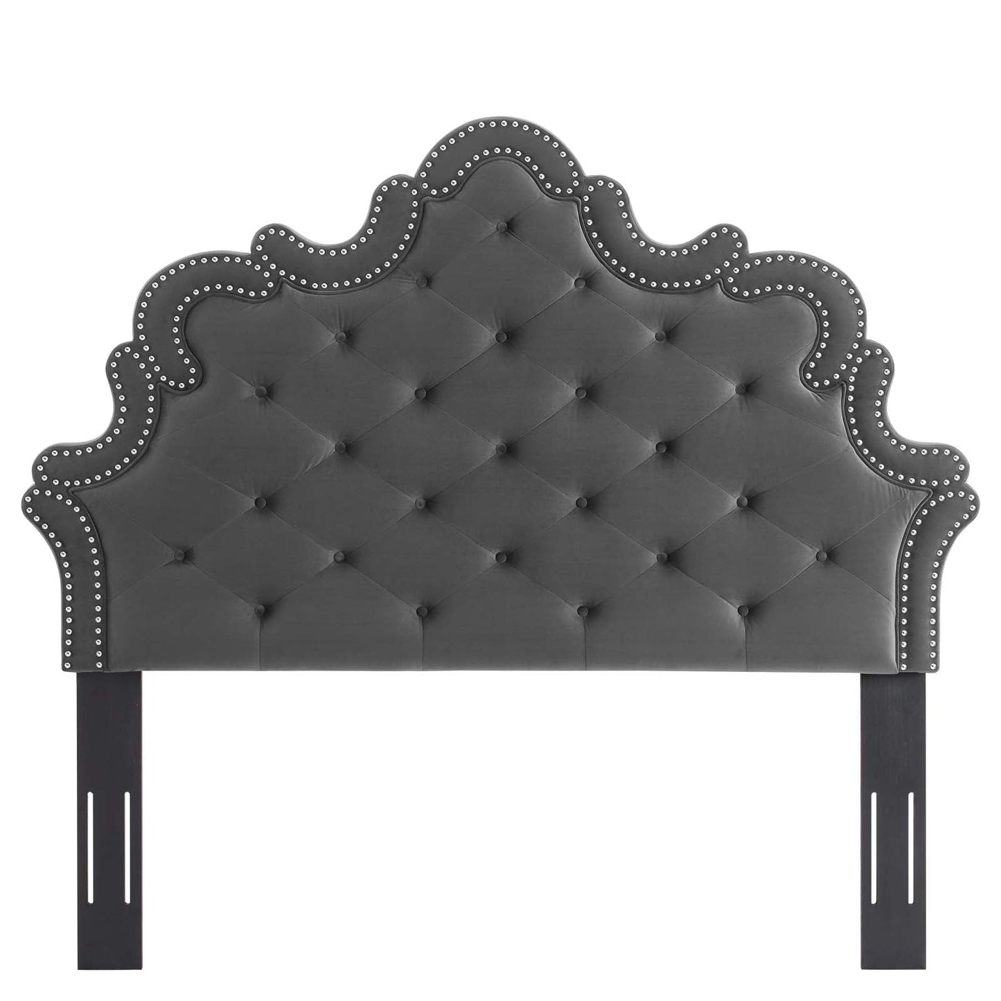 Arabella Button-Tufted Performance Velvet Full/Queen Headboard By Modway - MOD-6563