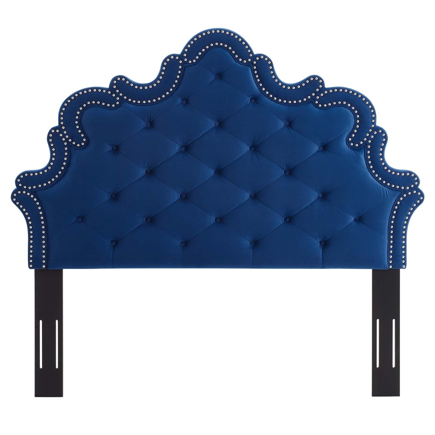 Arabella Button-Tufted Performance Velvet Full/Queen Headboard By Modway | Headboards - 20