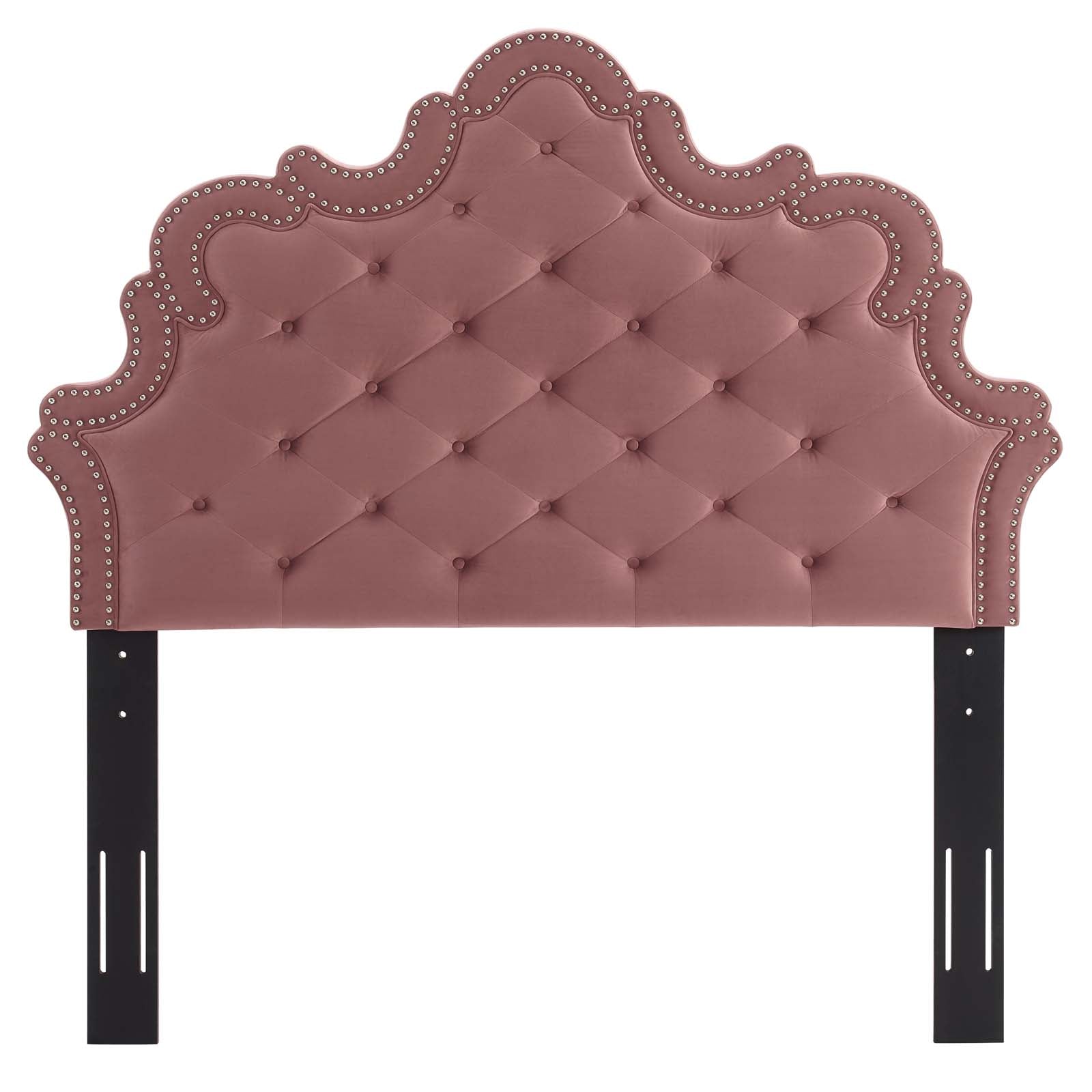Arabella Button-Tufted Performance Velvet King/California King Headboard By Modway | Headboards - 11