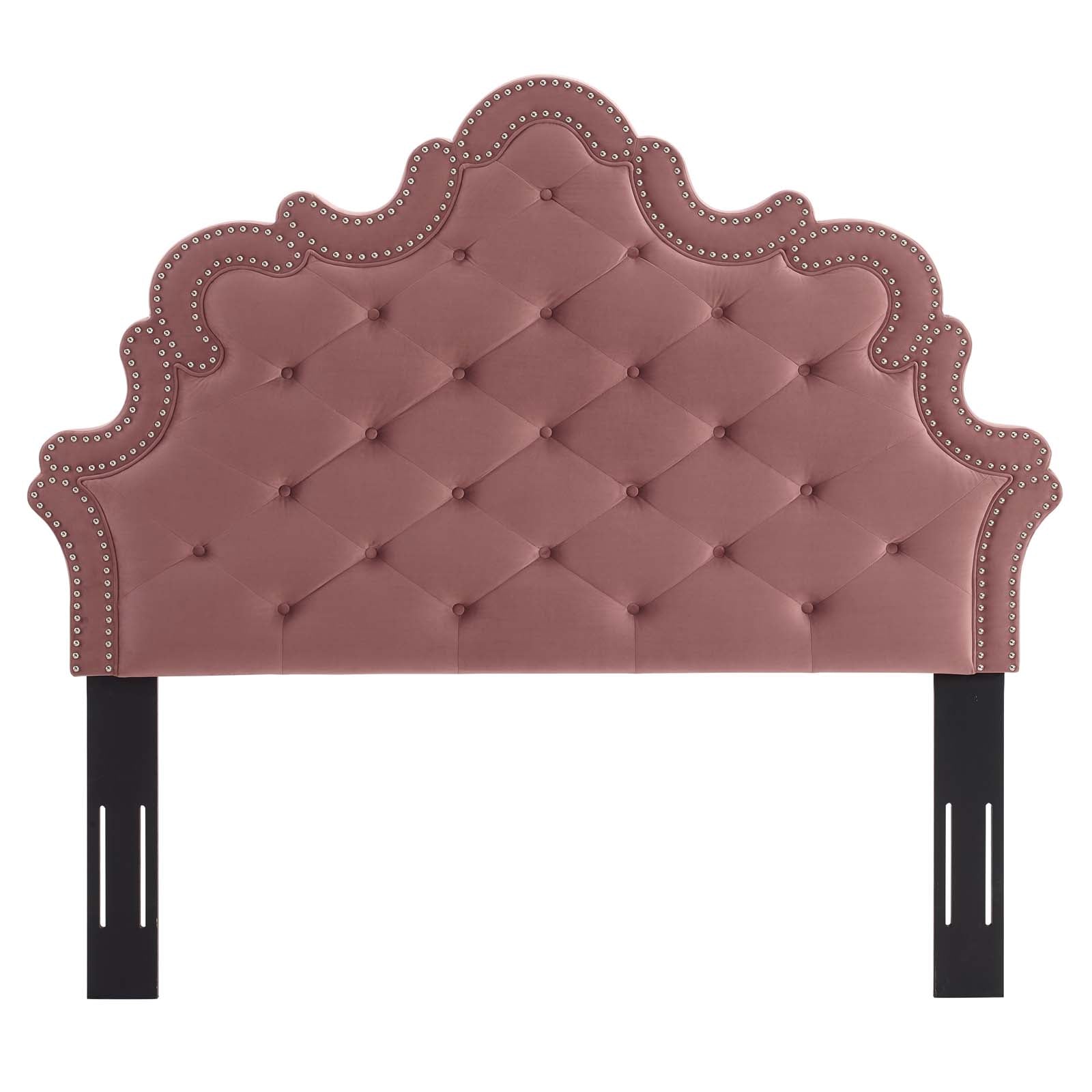 Arabella Button-Tufted Performance Velvet King/California King Headboard By Modway | Headboards - 12