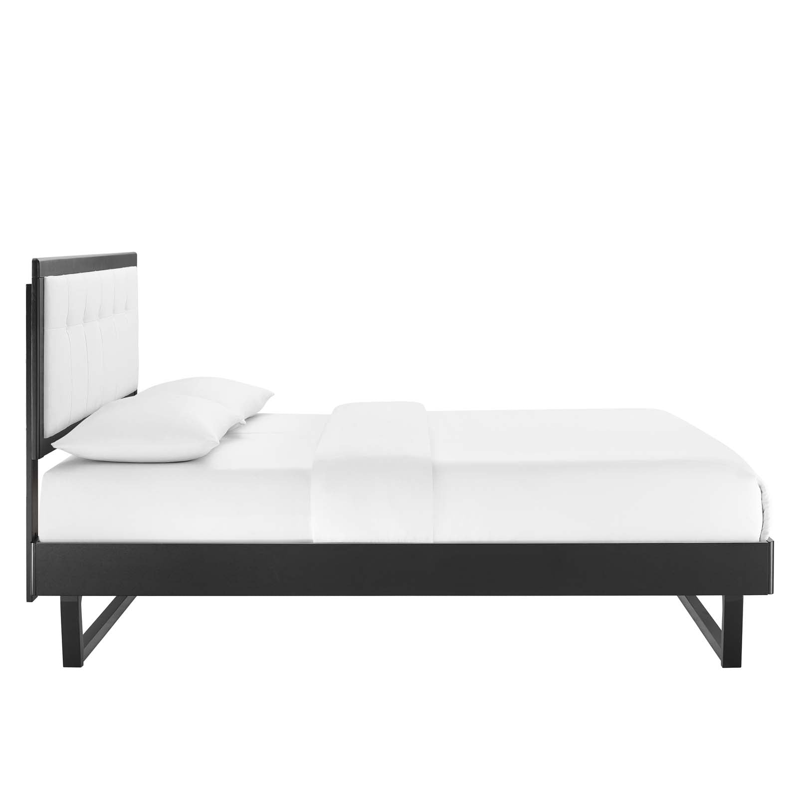 Willow Twin Wood Platform Bed With Angular Frame By Modway - MOD-6636 | Beds | Modishstore - 4