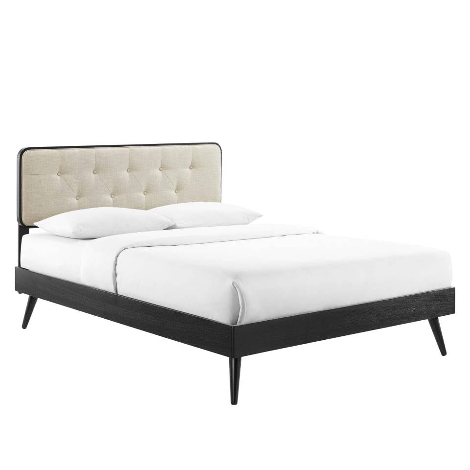 Modway Bridgette Full Wood Platform Bed With Splayed Legs | Beds | 