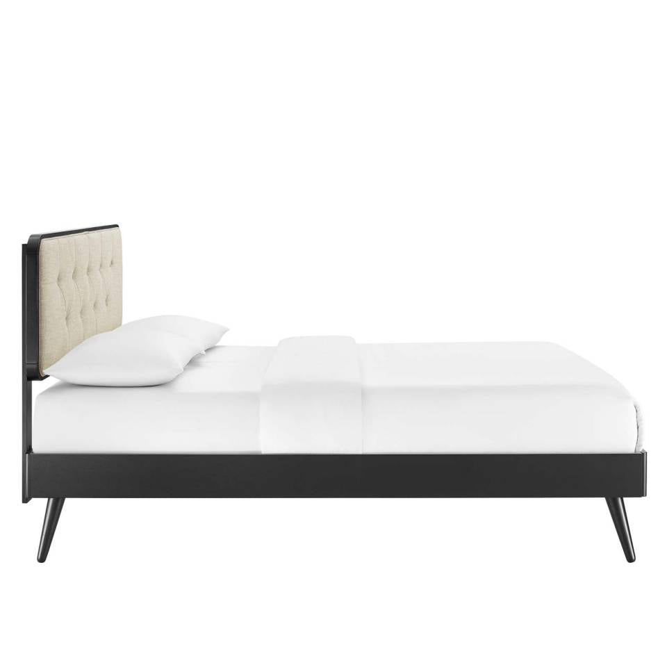 Modway Bridgette Full Wood Platform Bed With Splayed Legs | Beds | 