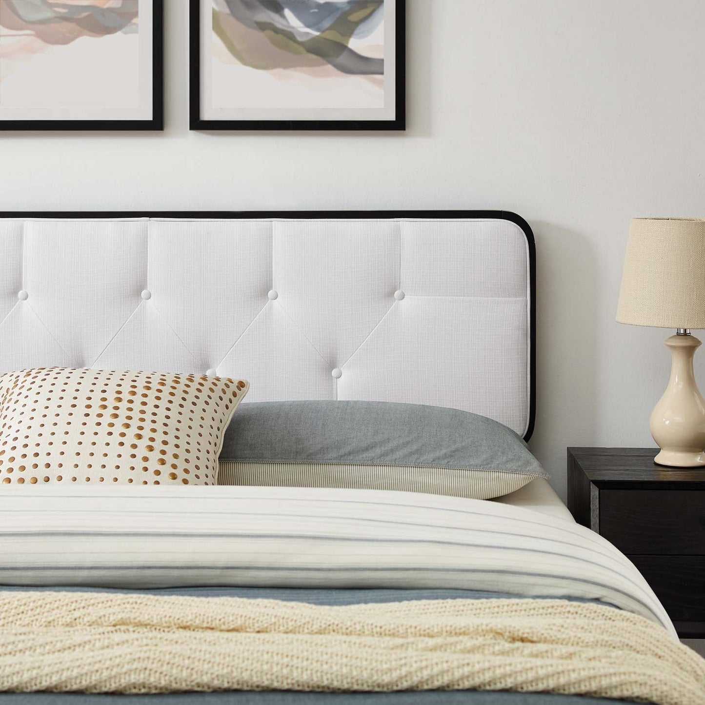 Modway Bridgette Full Wood Platform Bed With Splayed Legs - MOD-6646