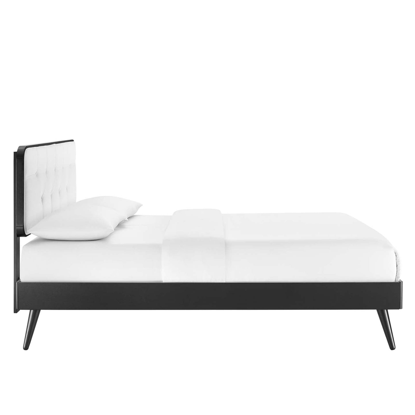 Modway Bridgette Full Wood Platform Bed With Splayed Legs - MOD-6646