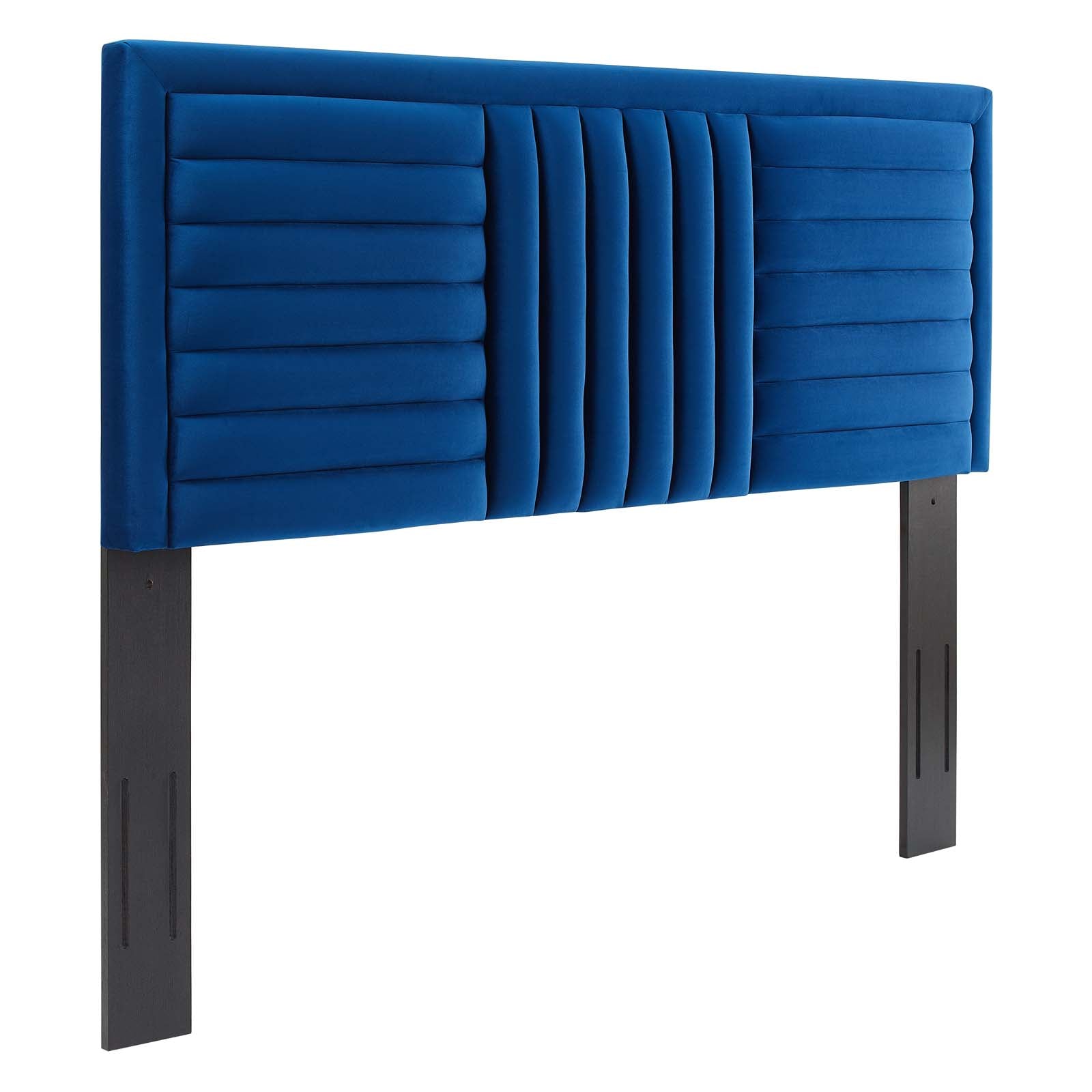 Believe Channel Tufted Performance Velvet Twin Headboard By Modway - MOD-6664 | Headboards - 18