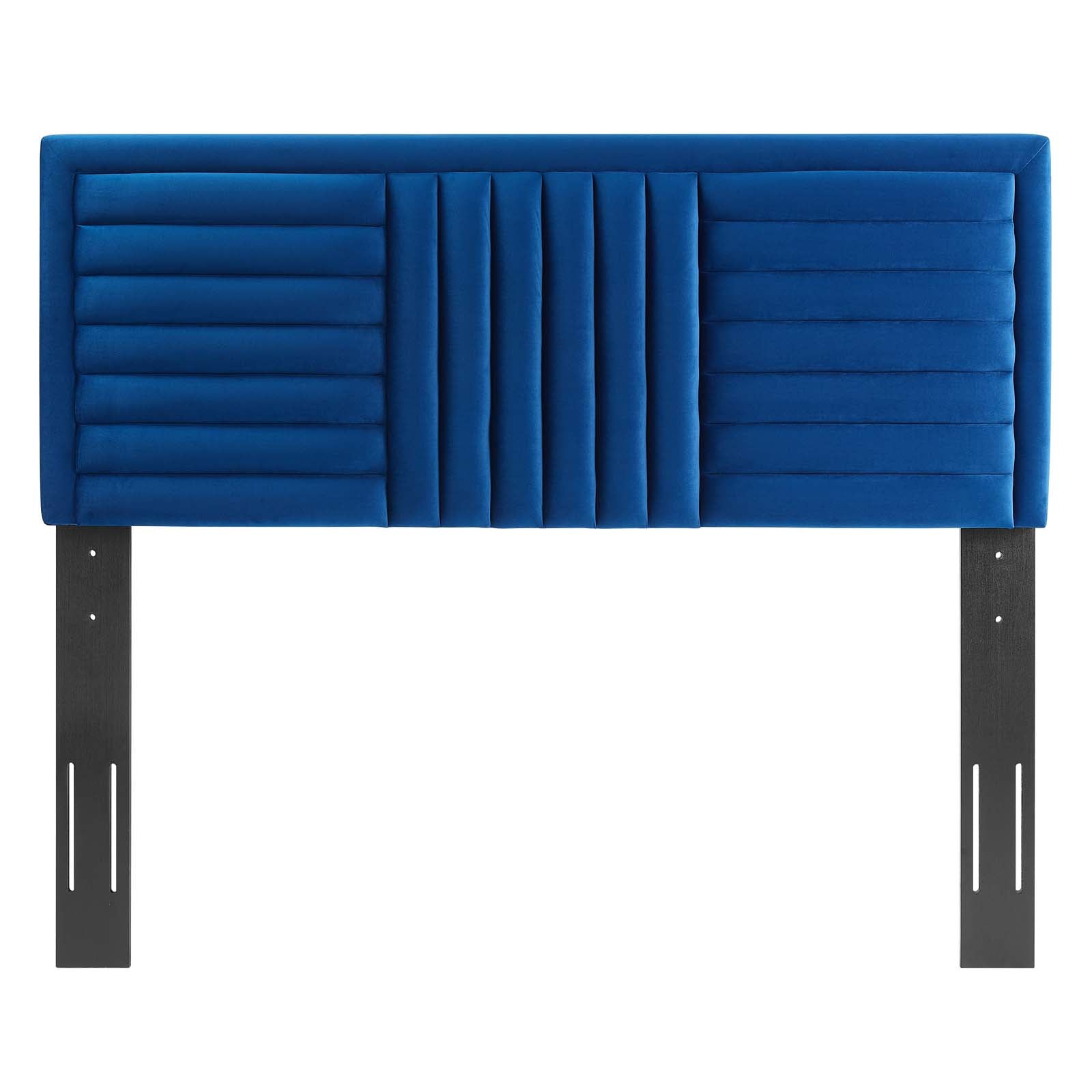 Believe Channel Tufted Performance Velvet Full/Queen Headboard By Modway - MOD-6665 | Headboards - 20