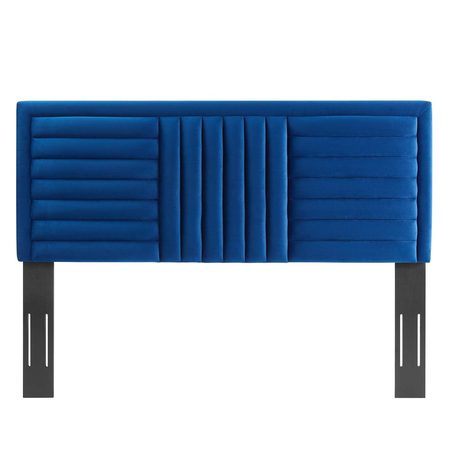 Believe Channel Tufted Performance Velvet King/California King Headboard By Modway - MOD-6666 | Headboards - 19