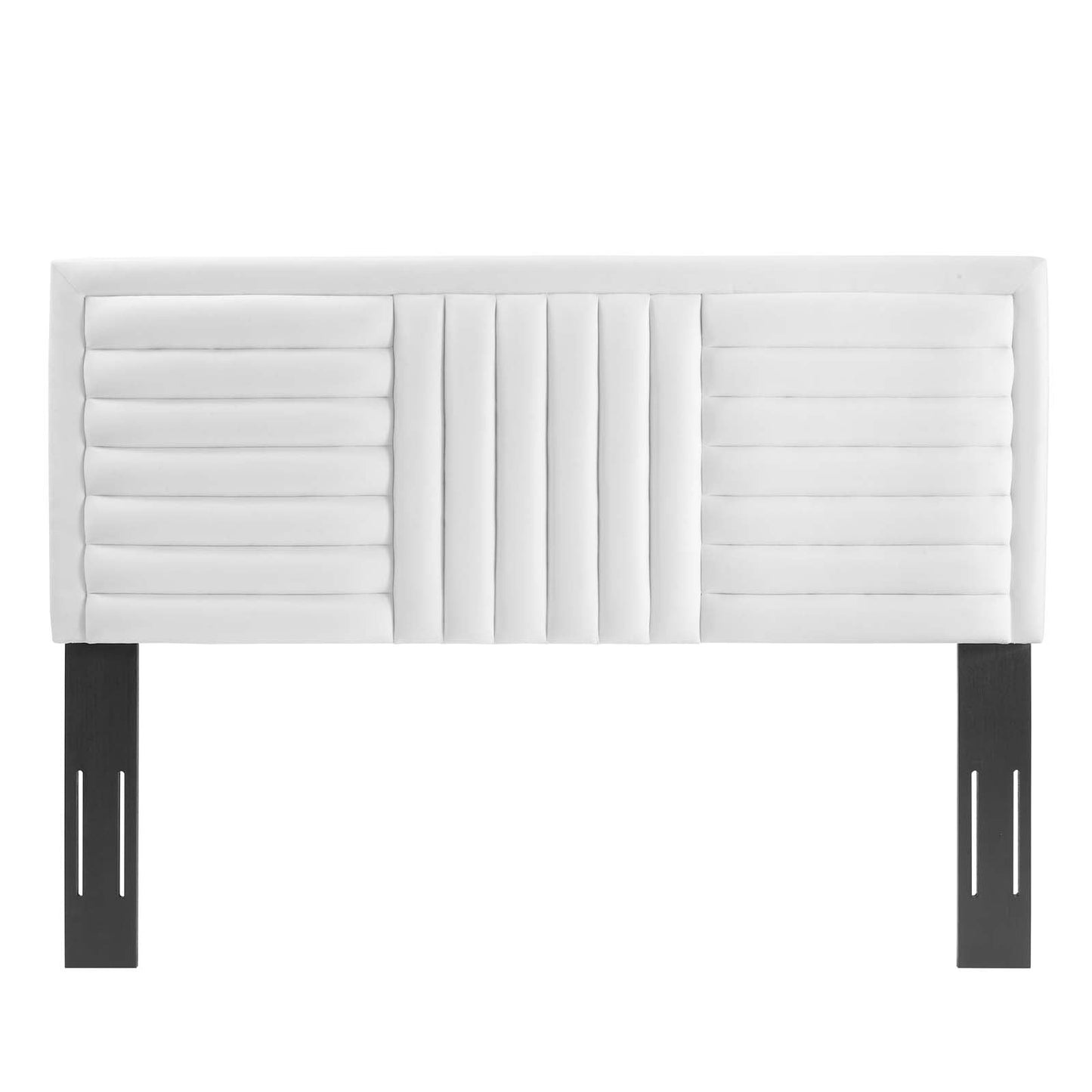Believe Channel Tufted Performance Velvet King/California King Headboard By Modway - MOD-6666 | Headboards - 27