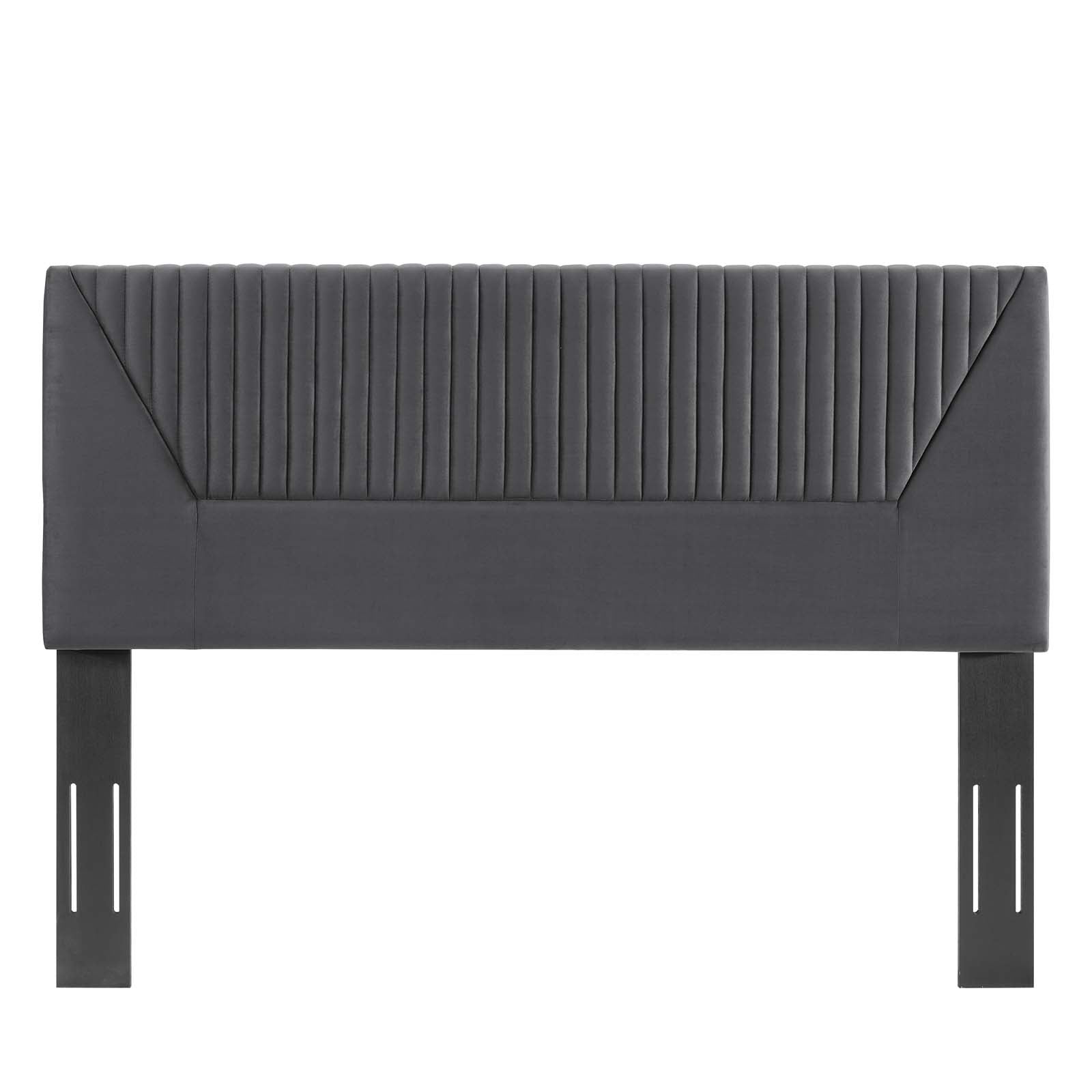 Patience Channel Tufted Performance Velvet Twin Headboard By Modway - MOD-6667 | Headboards | Modishstore - 3