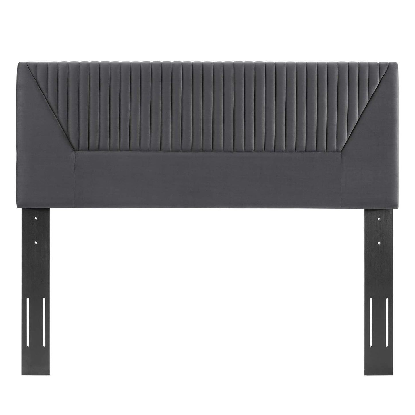 Patience Channel Tufted Performance Velvet Twin Headboard By Modway - MOD-6667 | Headboards | Modishstore - 4
