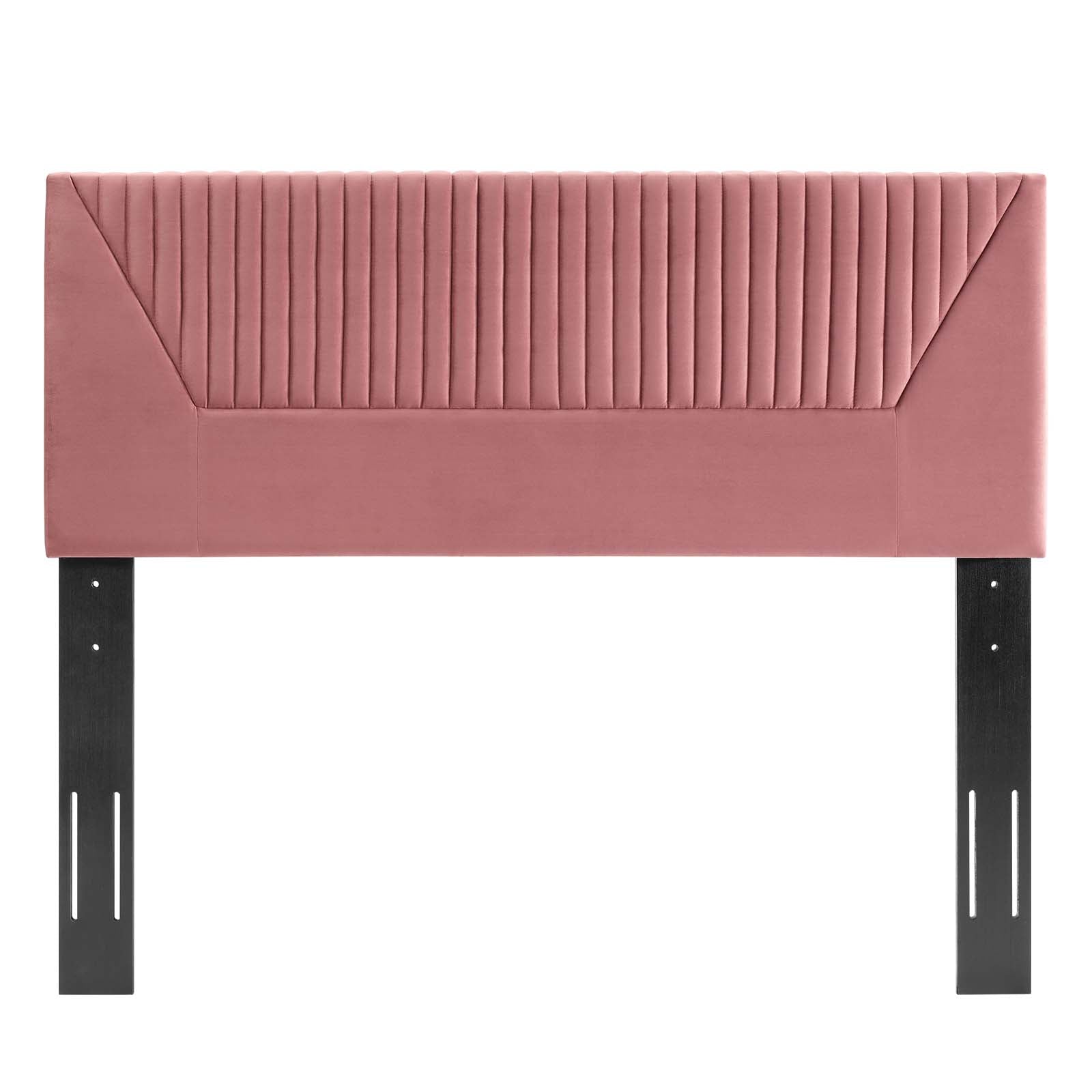 Patience Channel Tufted Performance Velvet Full/Queen Headboard By Modway - MOD-6668 | Headboards | Modishstore - 11