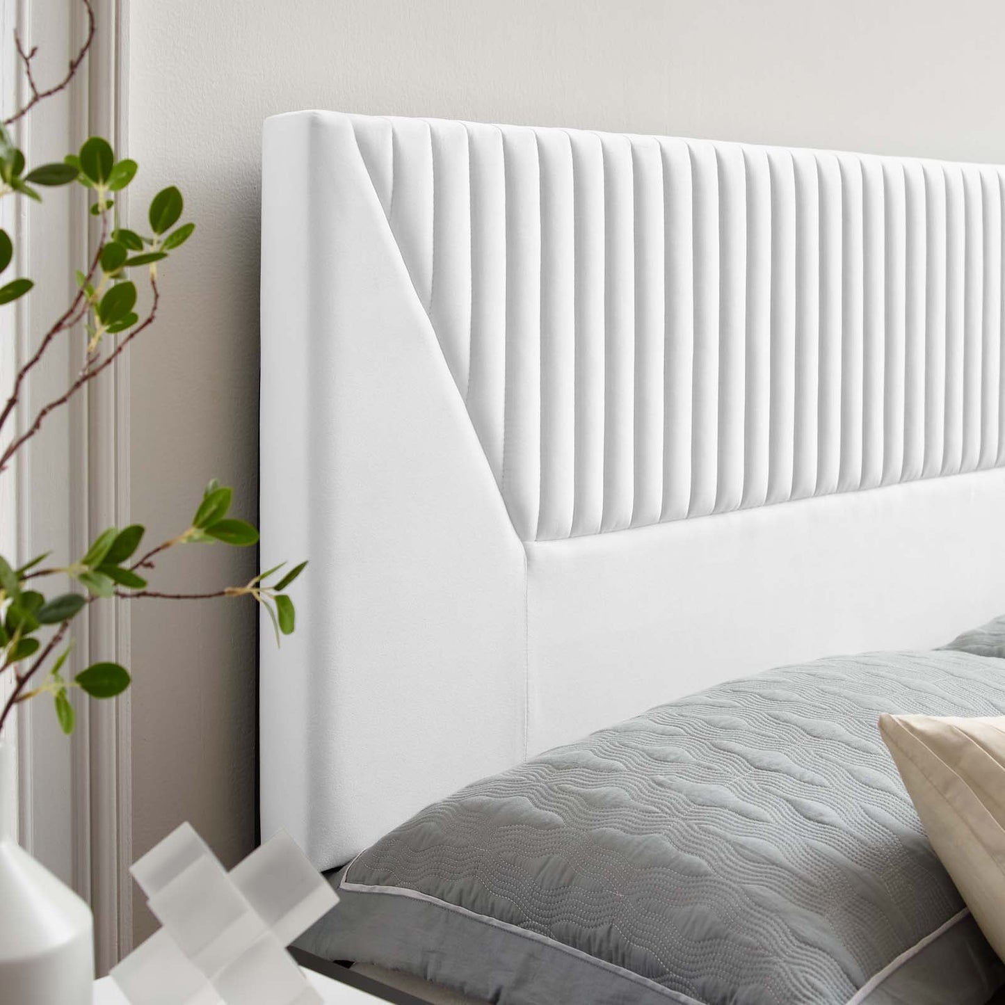 Patience Channel Tufted Performance Velvet Full/Queen Headboard By Modway - MOD-6668 | Headboards | Modishstore - 32