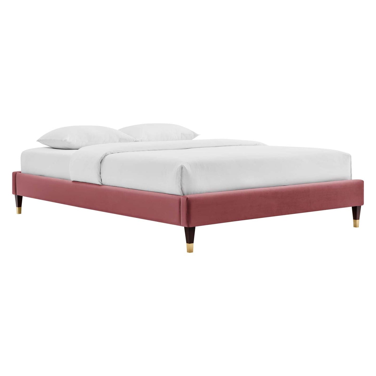 Modway Elise Queen Performance Velvet Platform Bed | Beds | 