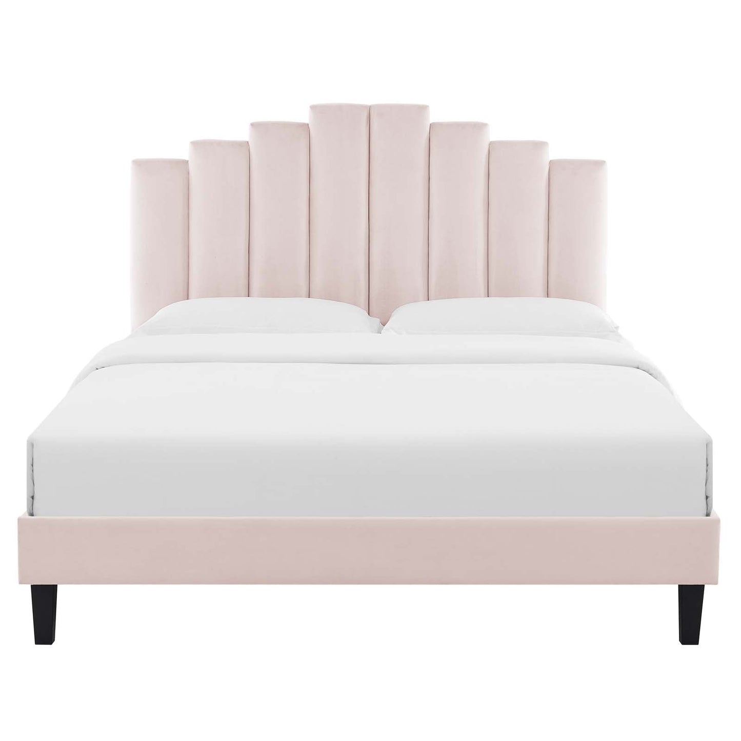 Modway Elise Queen Performance Velvet Platform Bed | Beds | 
