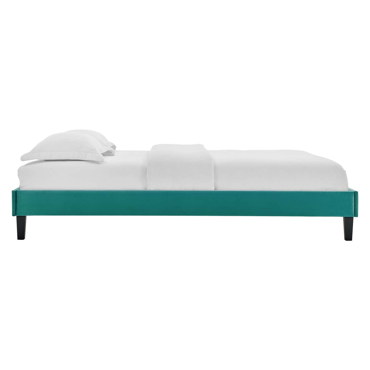 Modway Elise Queen Performance Velvet Platform Bed | Beds | 