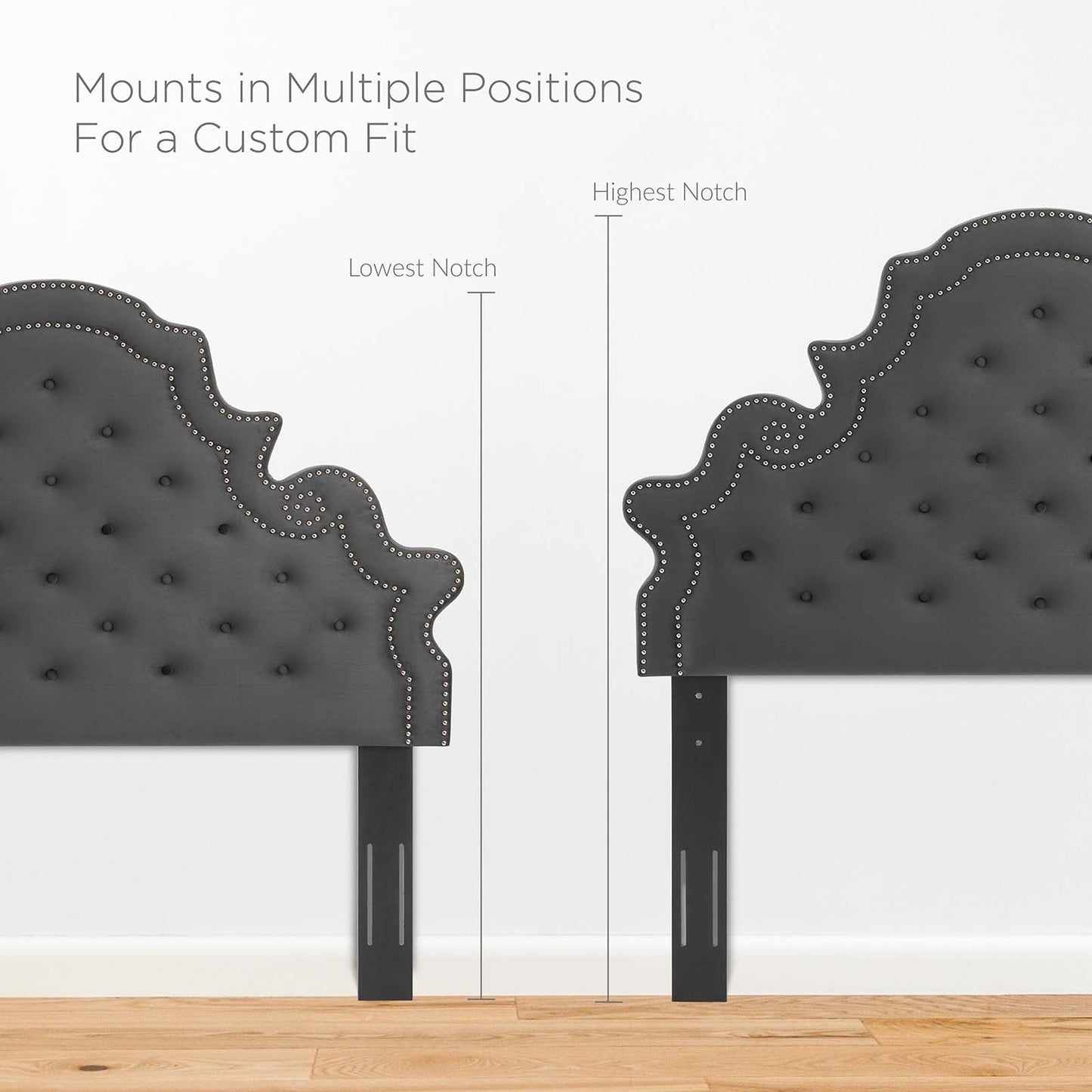 Modway Gwyneth Tufted Performance Velvet Queen Platform Bed | Beds | 
