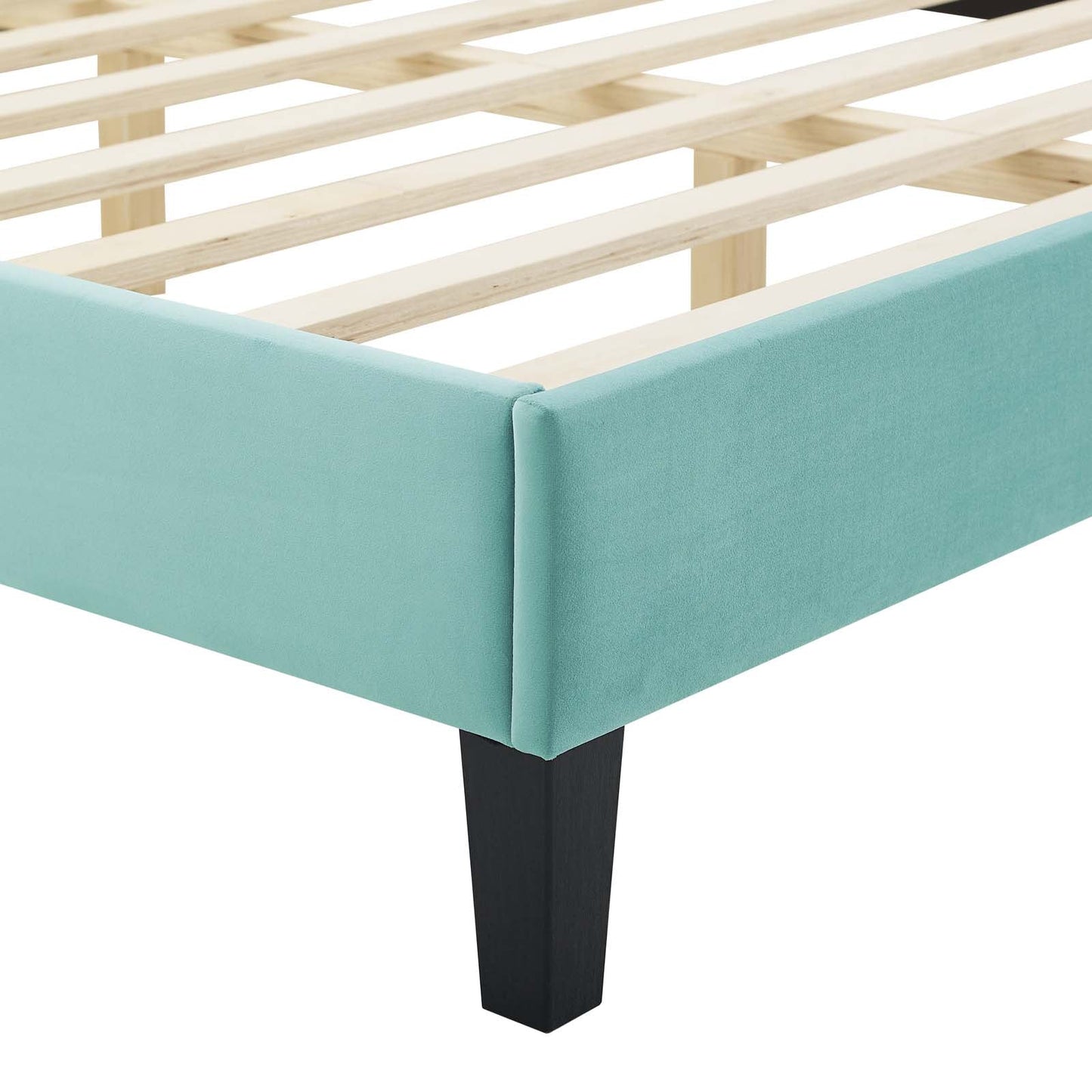 Modway Gwyneth Tufted Performance Velvet Twin Platform Bed | Beds | Modishstore-25