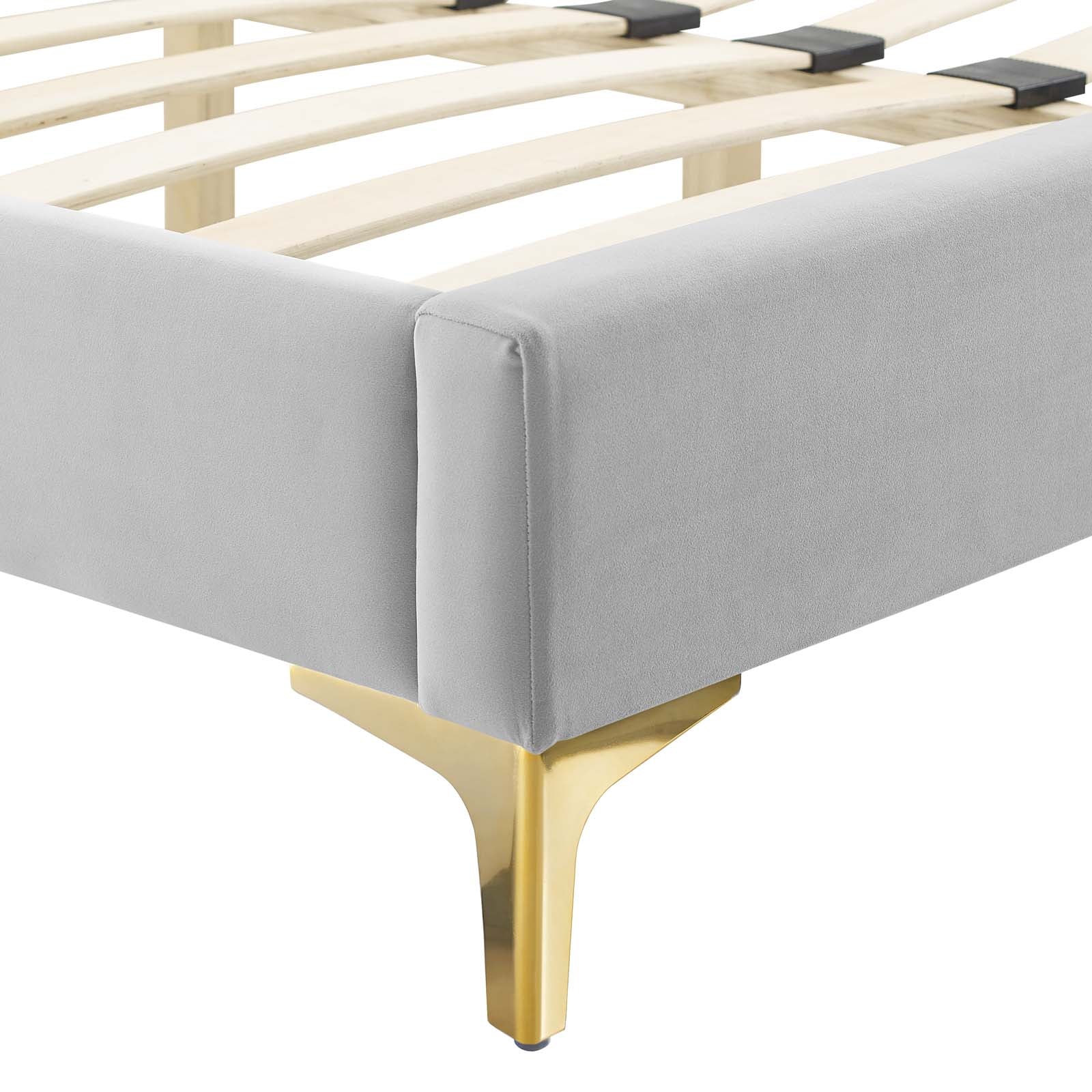 Modway Gwyneth Tufted Performance Velvet Full Platform Bed | Beds | Modishstore-18