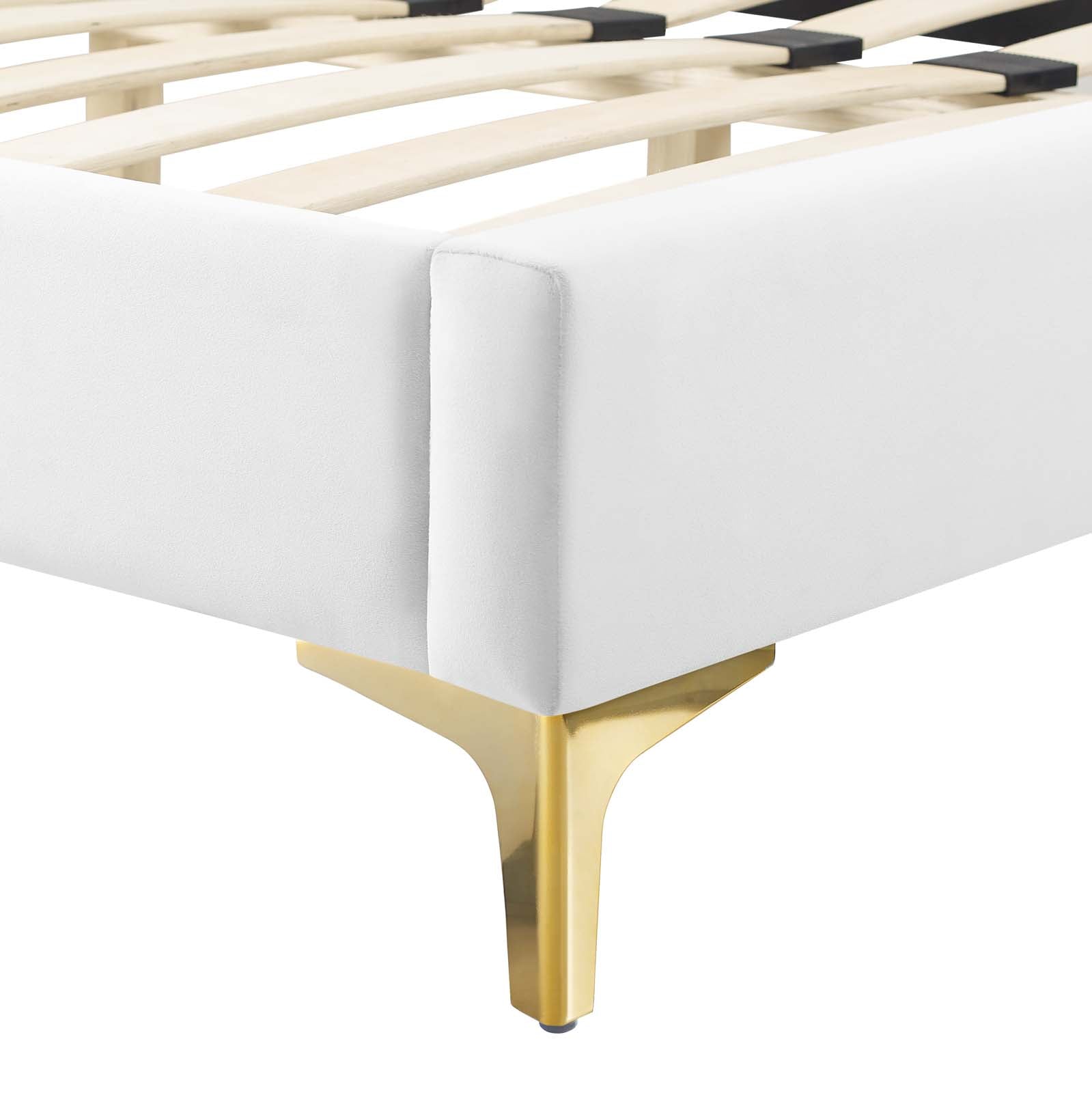 Modway Gwyneth Tufted Performance Velvet Full Platform Bed | Beds | Modishstore-53
