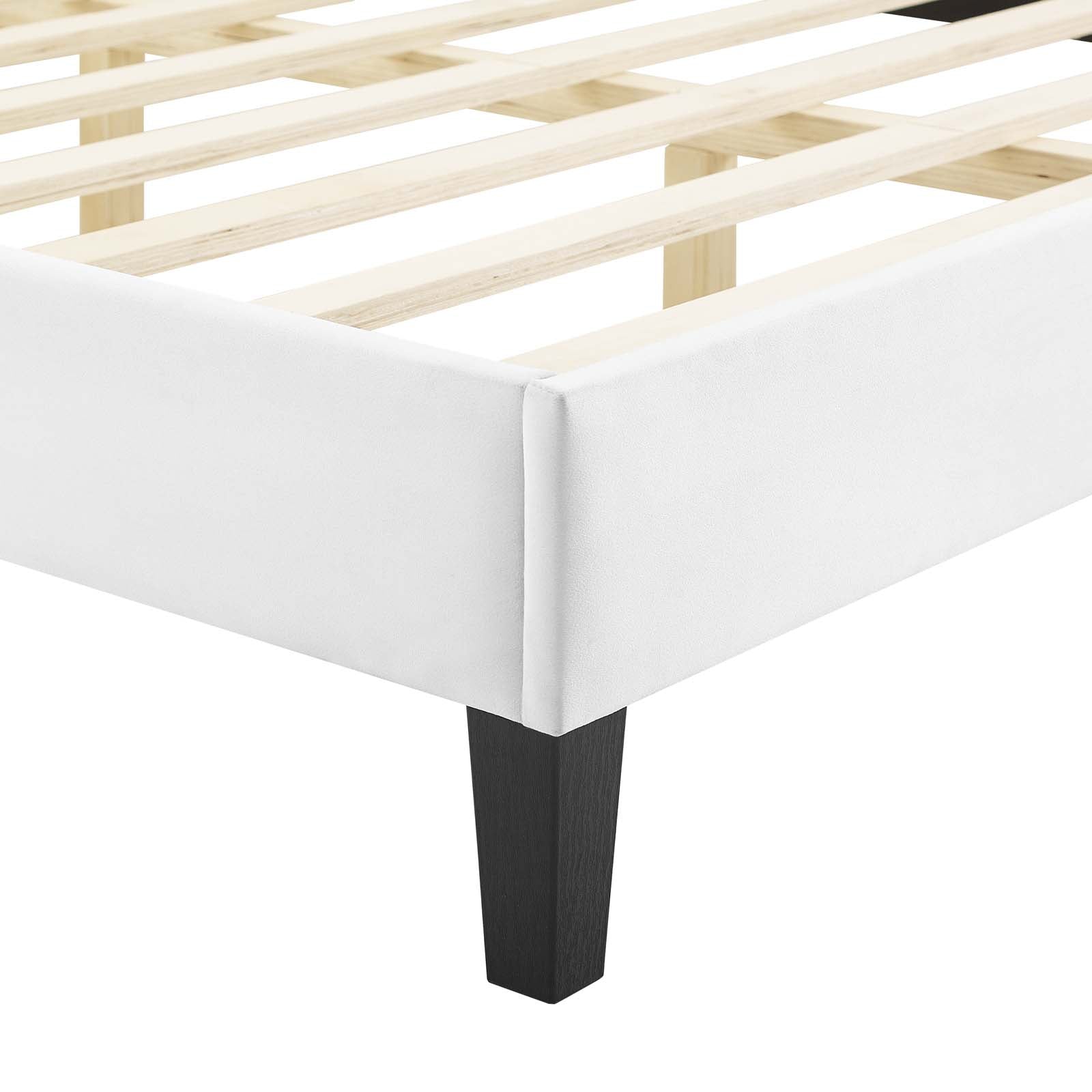 Modway Gwyneth Tufted Performance Velvet Full Platform Bed | Beds | Modishstore-53