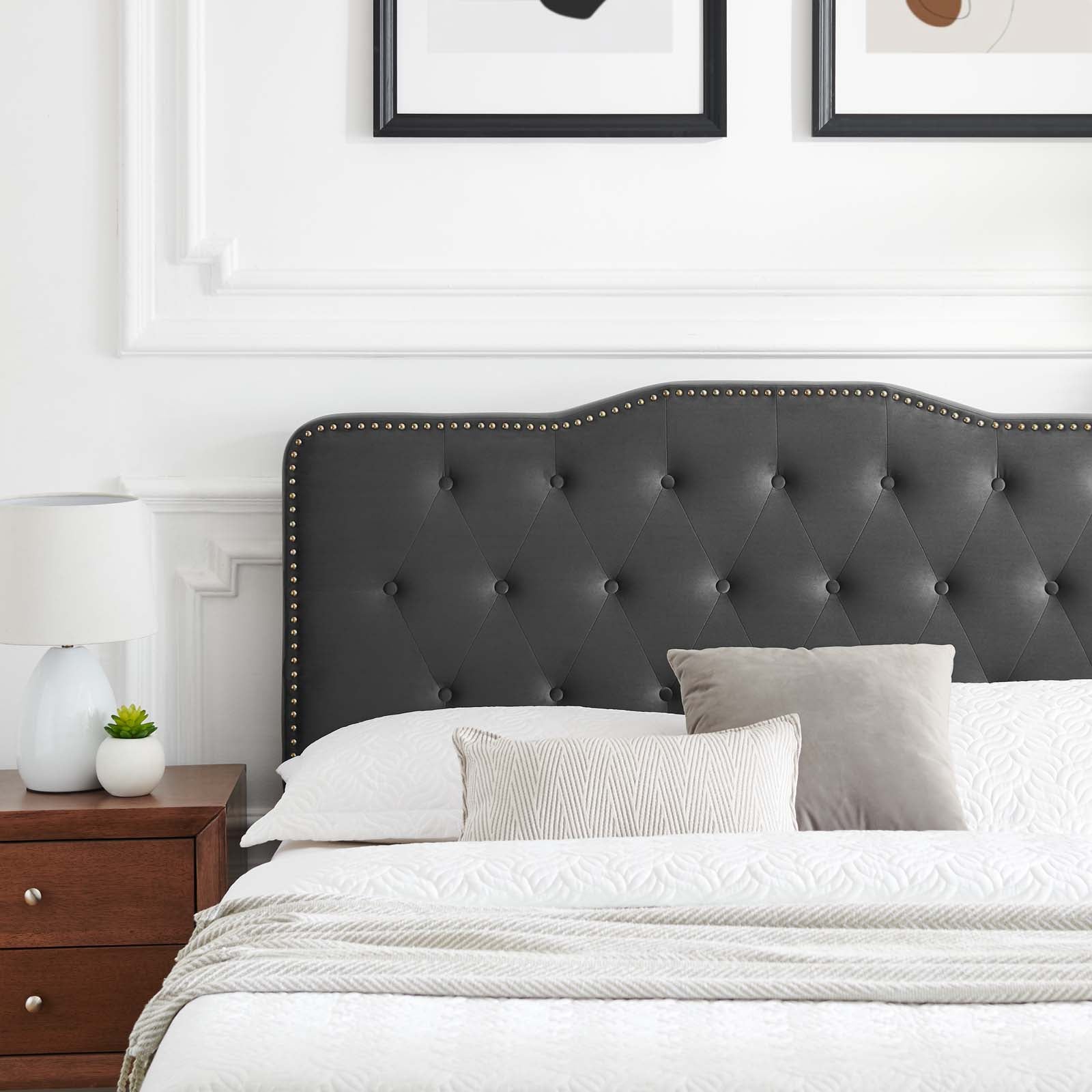 Amber Performance Velvet Twin Platform Bed By Modway - MOD-6780 | Beds - 2