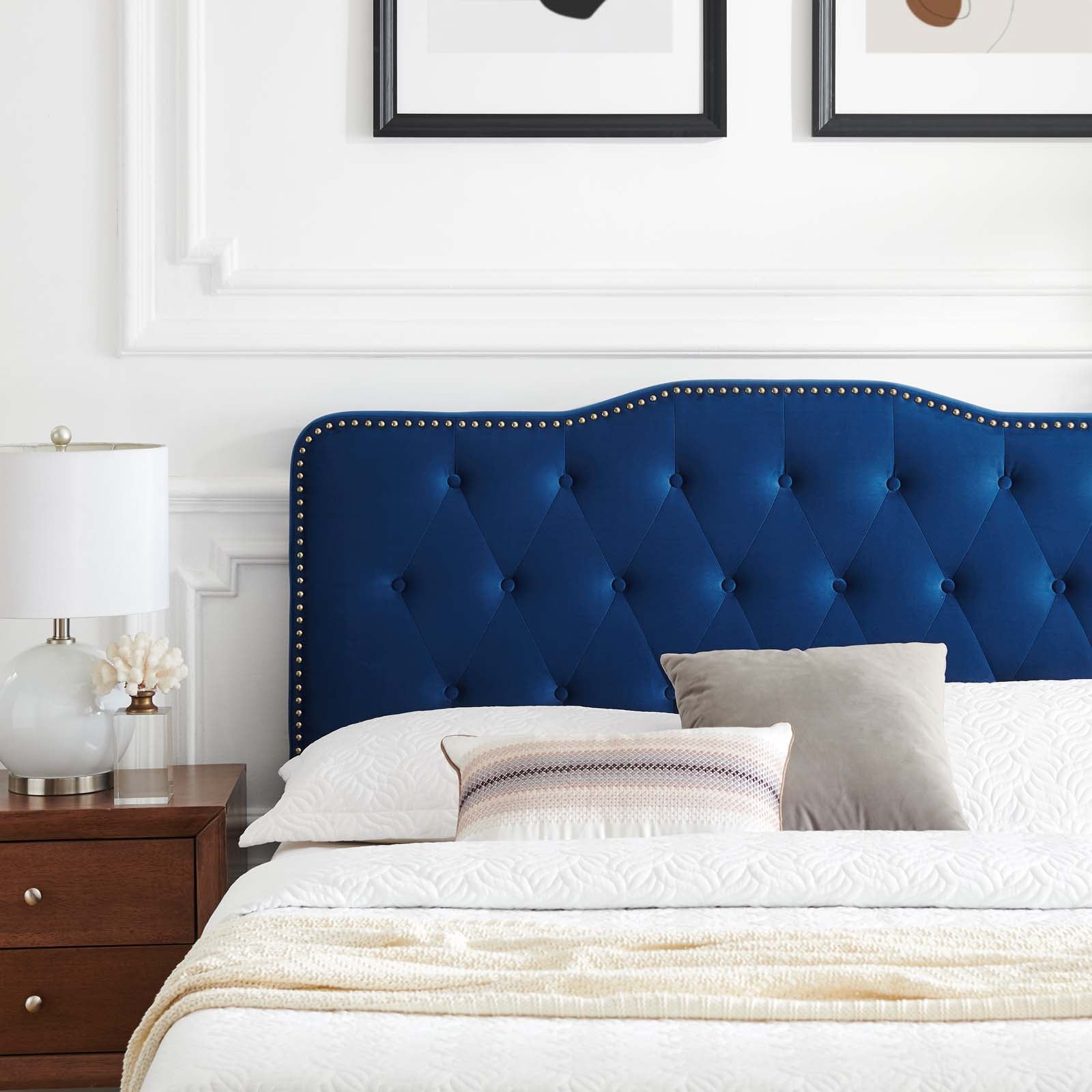 Amber Performance Velvet Twin Platform Bed By Modway - MOD-6780 | Beds - 58