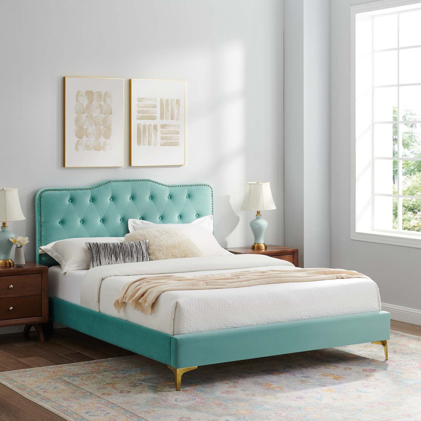 Amber Full Platform Bed By Modway - MOD-6781 | Beds - 53