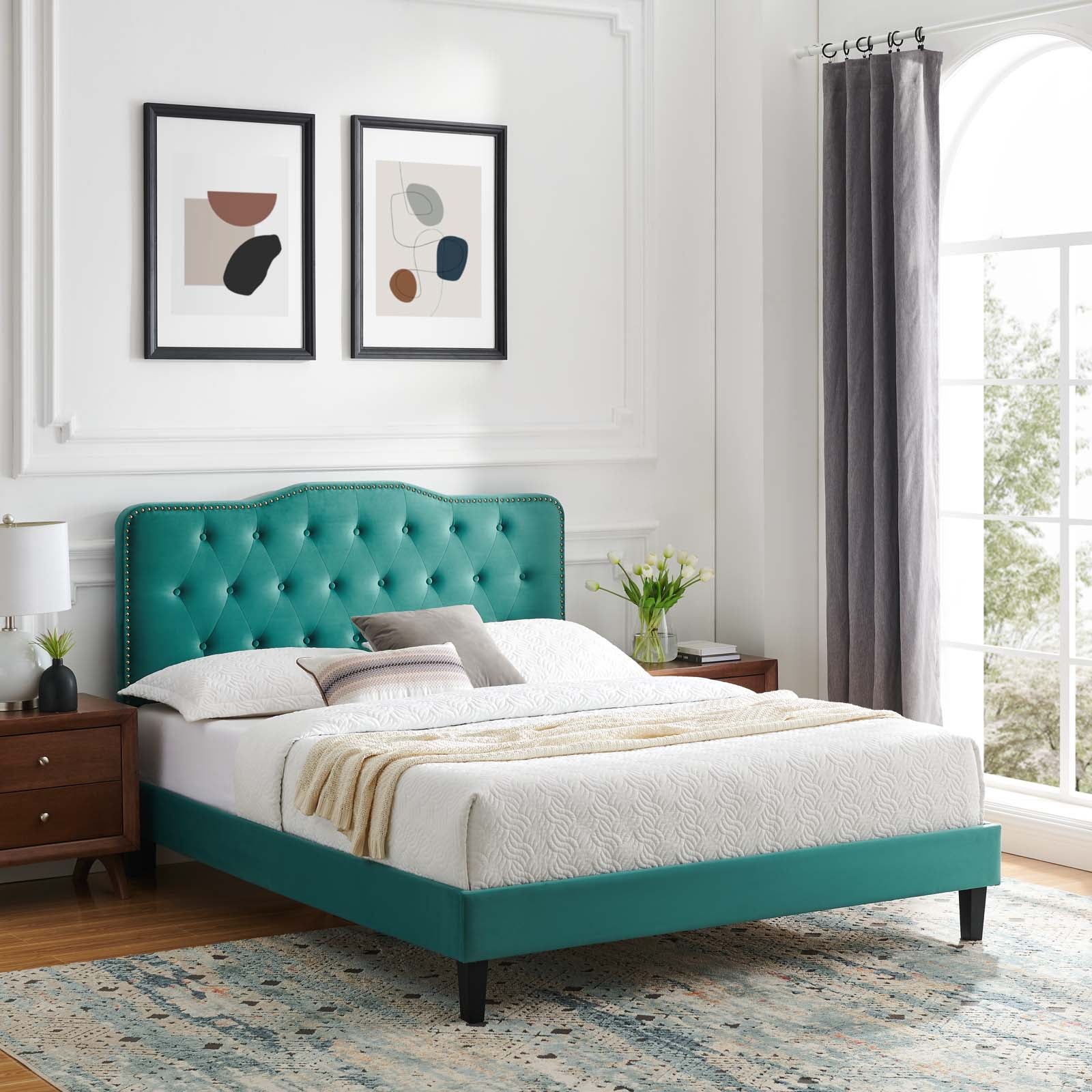 Amber Full Platform Bed By Modway - MOD-6783 | Beds - 91
