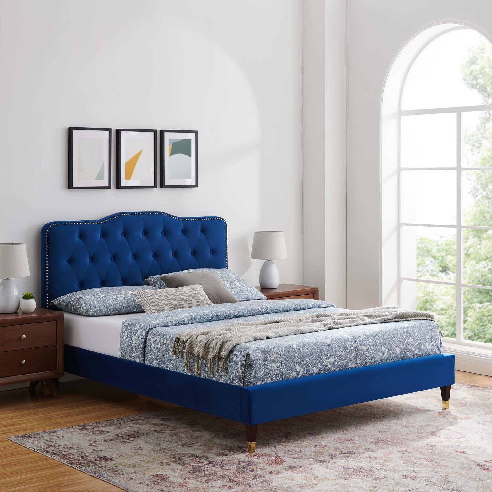 Amber King Platform Bed By Modway - MOD-6785 | Beds - 64