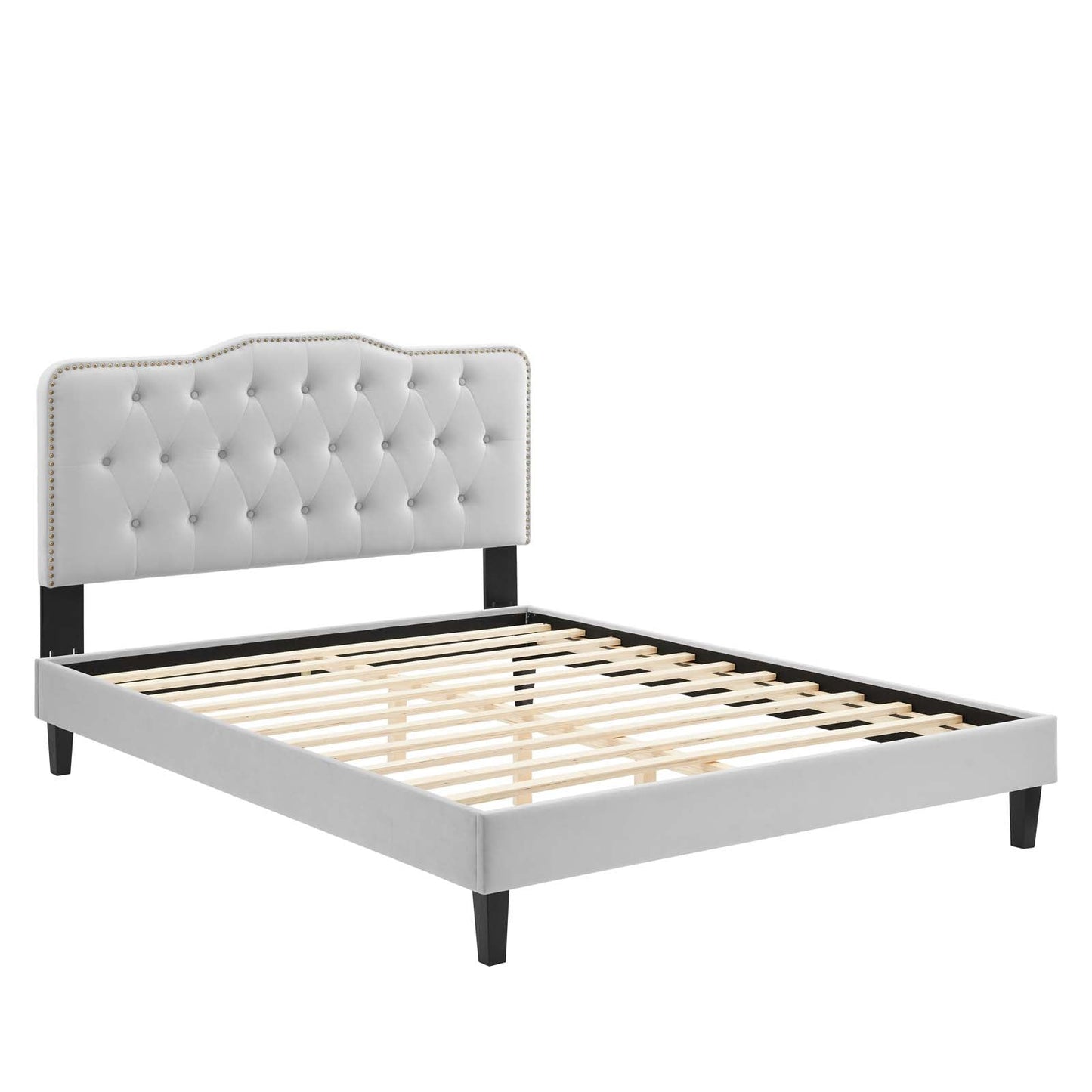 Amber Tufted Performance Velvet King Platform Bed By Modway - MOD-6786 | Beds - 36