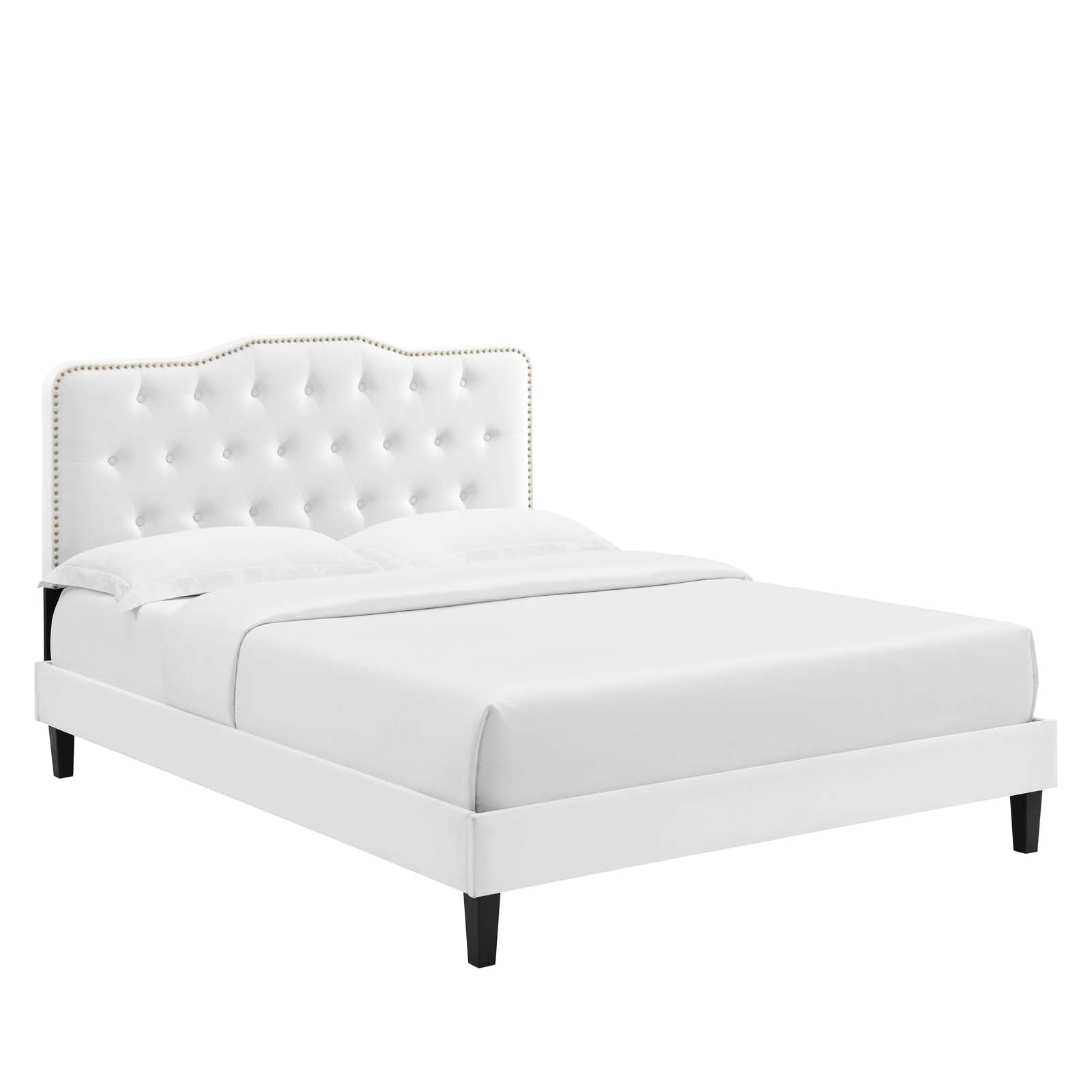 Amber Tufted Performance Velvet King Platform Bed By Modway - MOD-6786 | Beds - 99