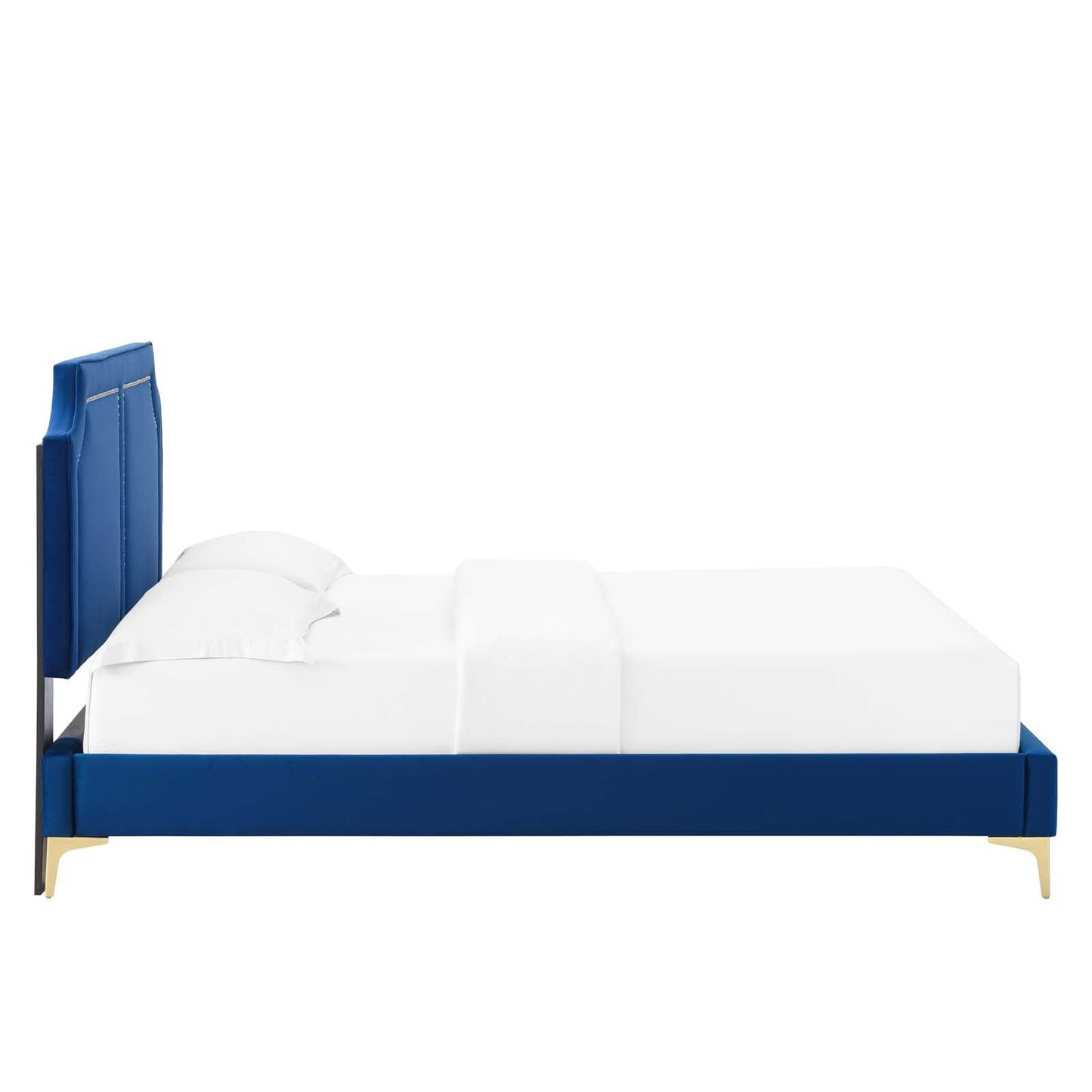 Novi Performance Velvet Twin Bed By Modway - MOD-6788 | Beds | Modishstore - 28