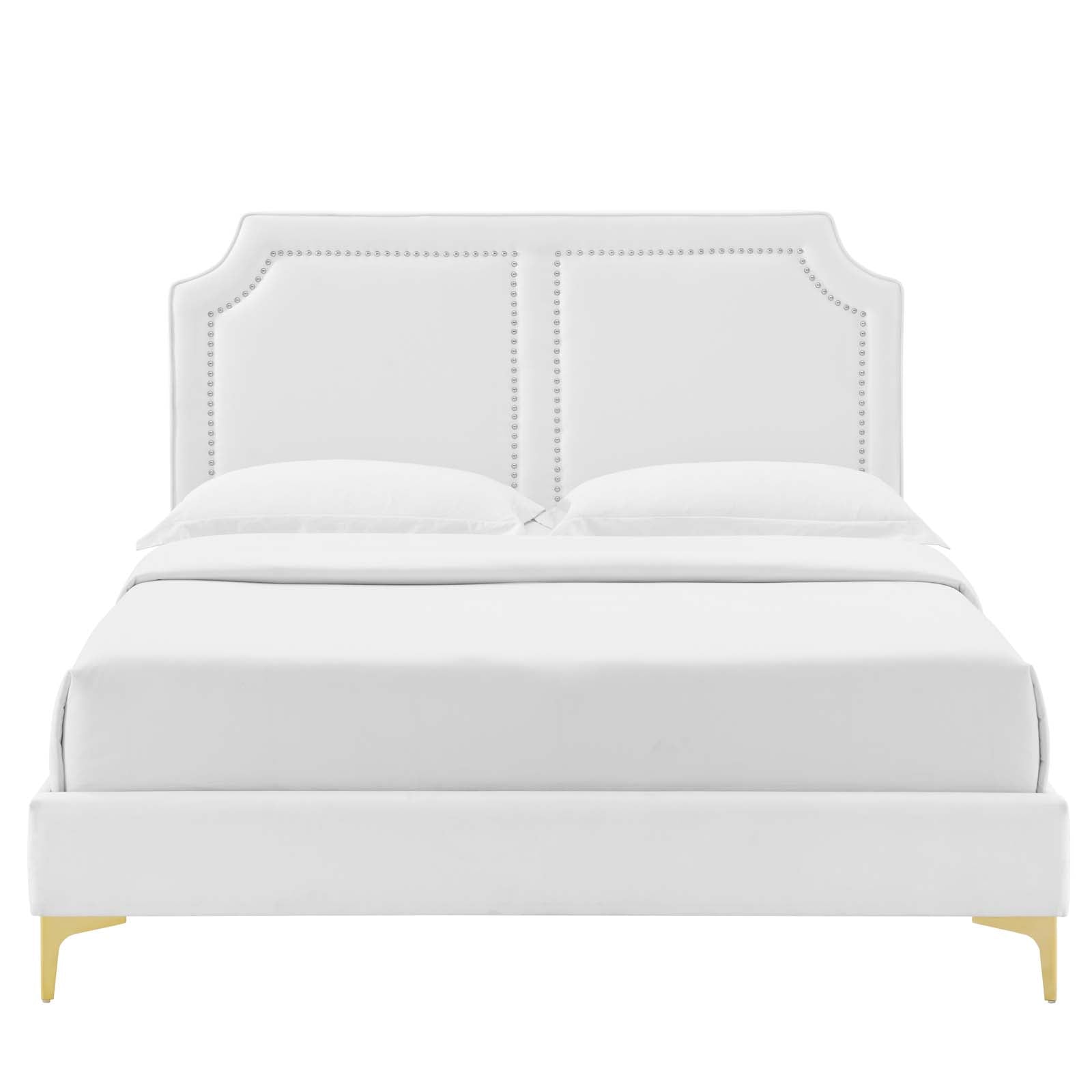 Novi Performance Velvet Twin Bed By Modway - MOD-6788 | Beds | Modishstore - 40