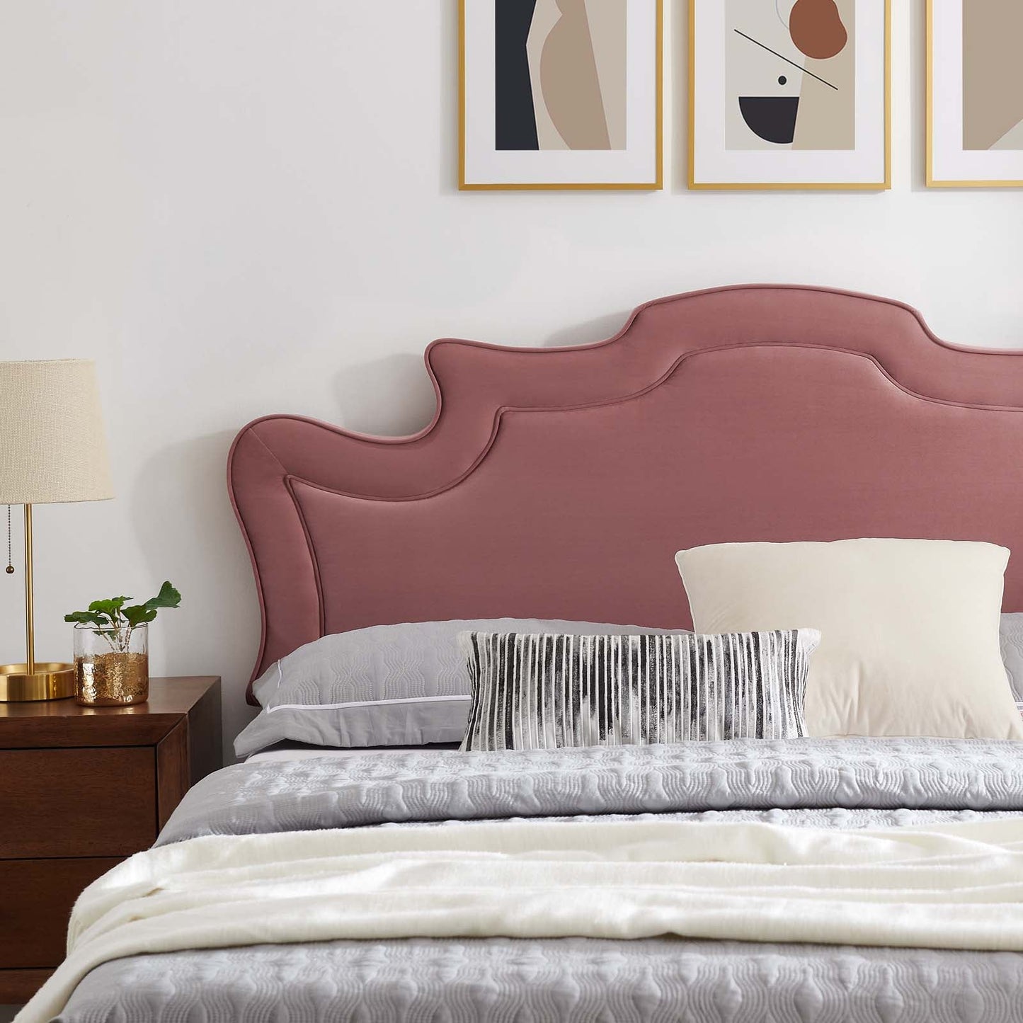 Neena Performance Velvet Twin Bed By Modway - MOD-6790 | Beds | Modishstore - 13