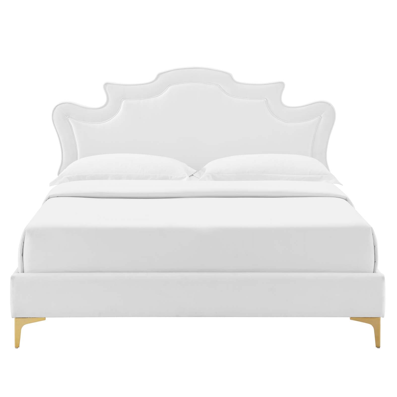 Neena Performance Velvet Twin Bed By Modway - MOD-6790 | Beds | Modishstore - 40